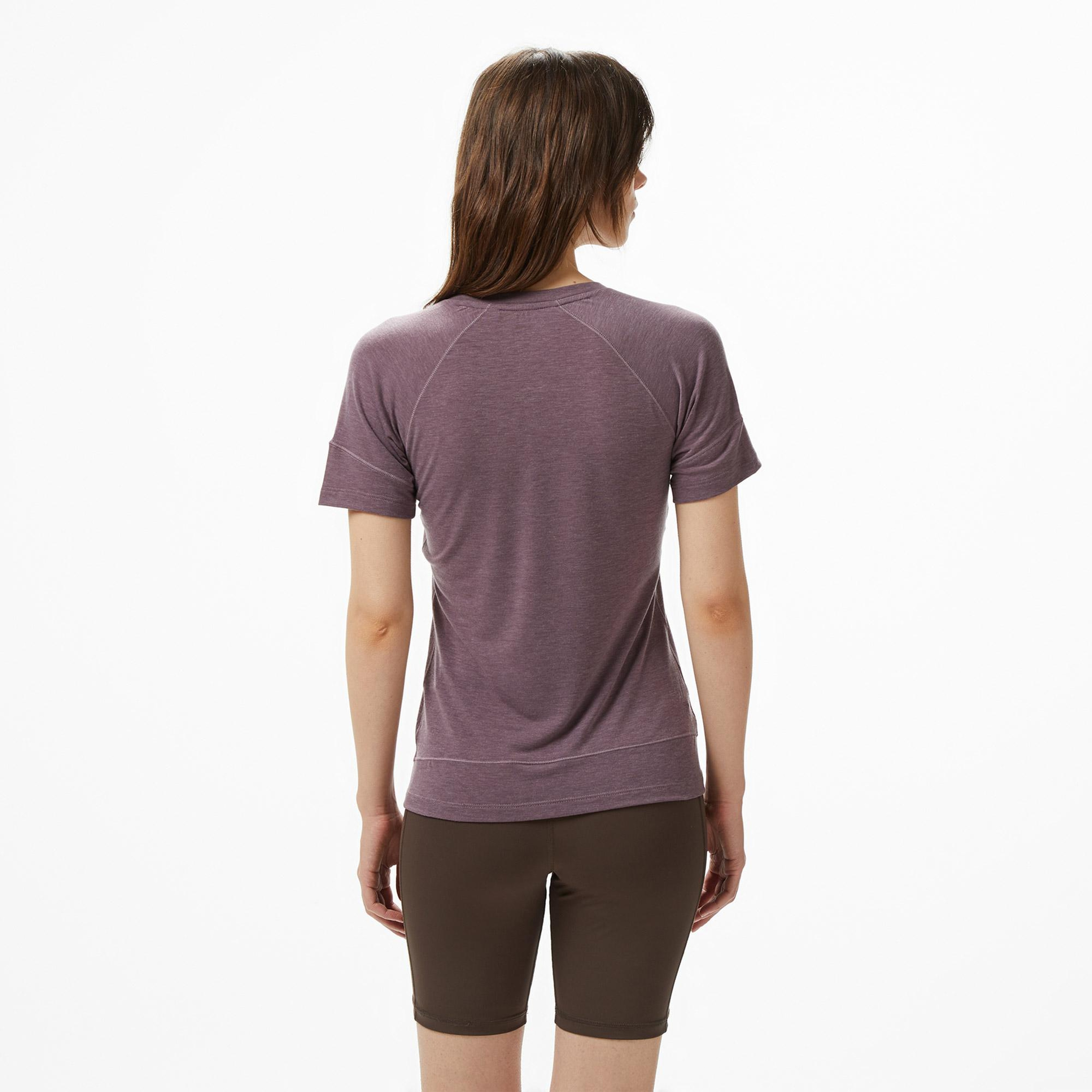 Salomon Runlife Ss Kadın Mor T-Shirt