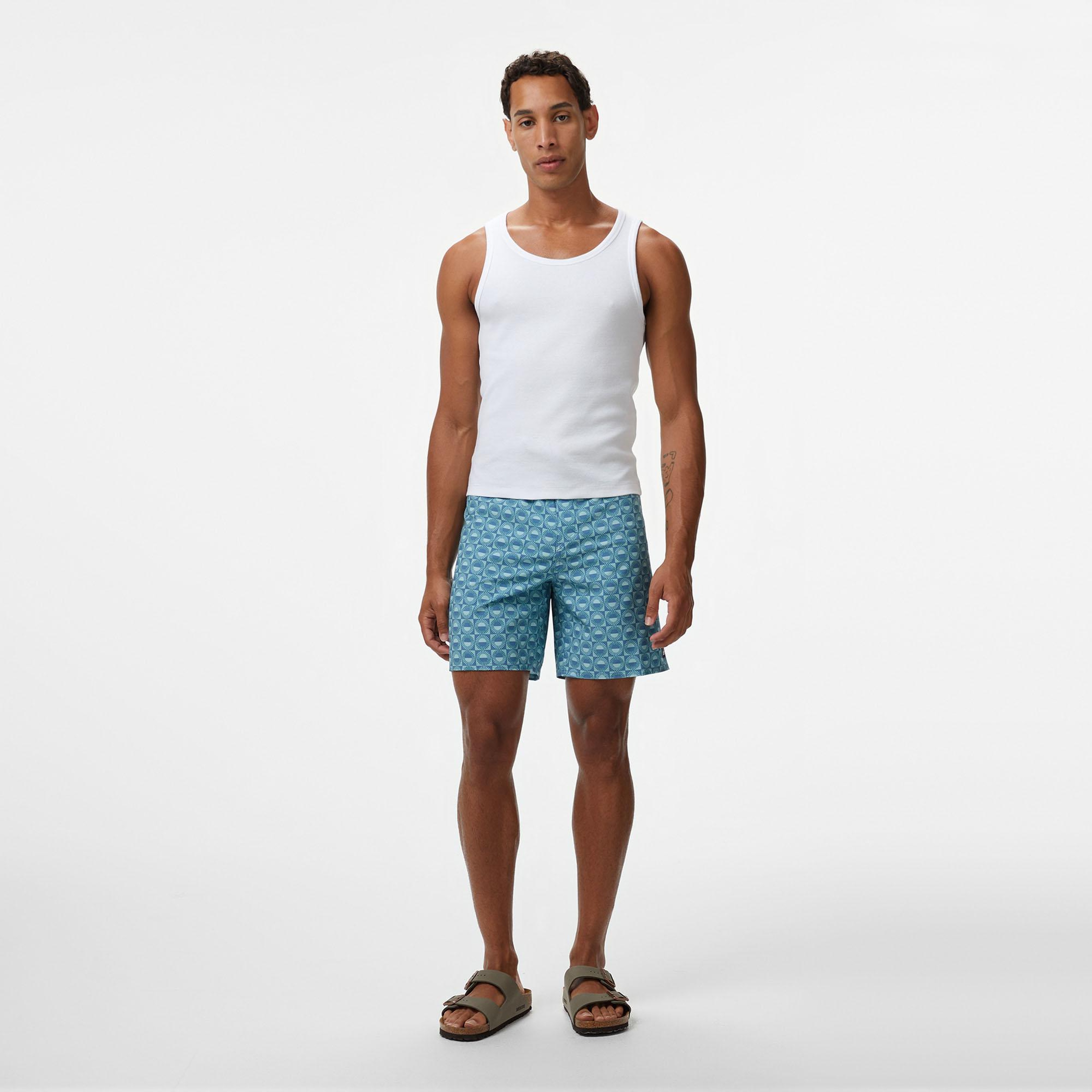 Quiksilver Surfsilk Scallop 18 Erkek Siyah Deniz Şortu