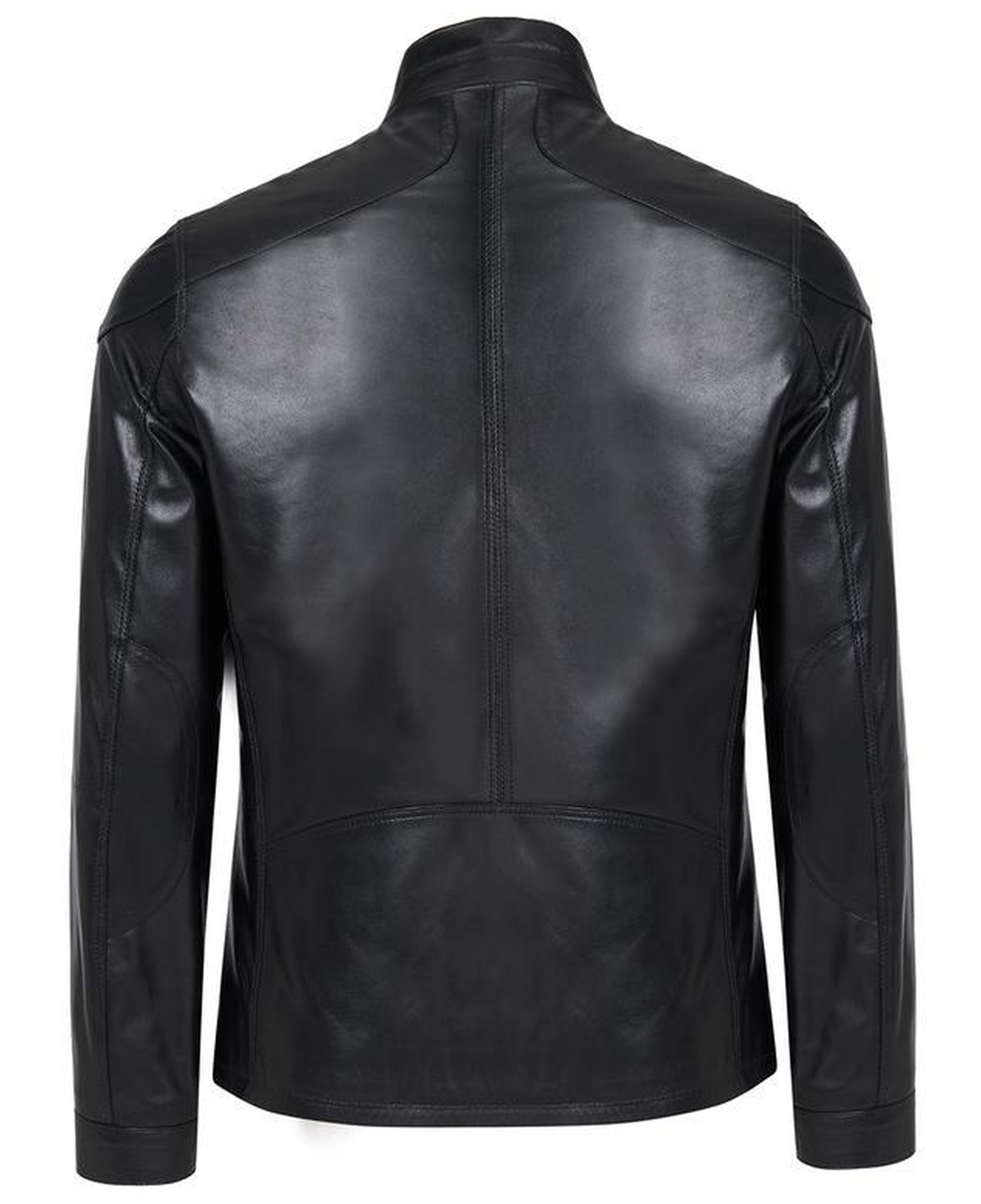 Paul Siyah Erkek Deri Ceket