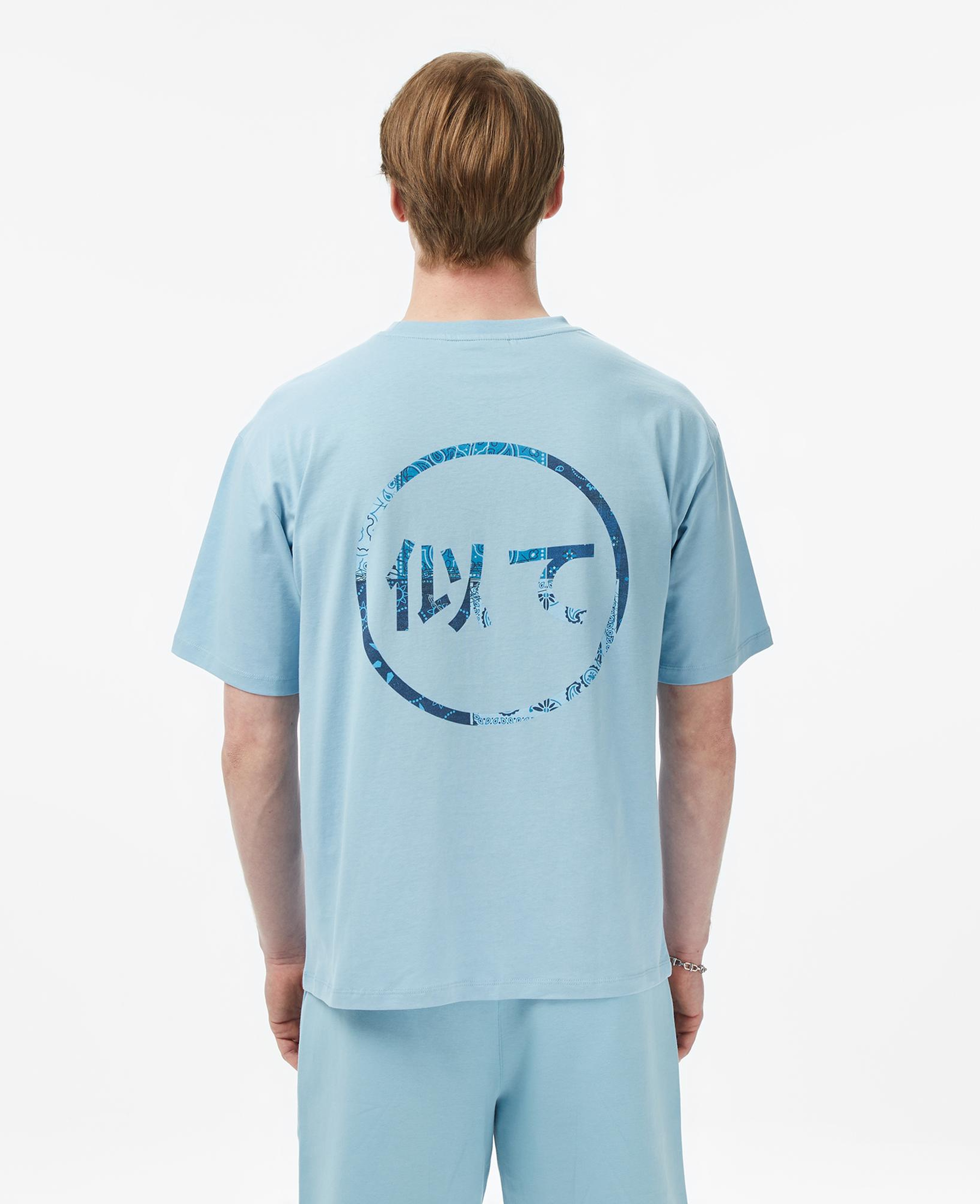 UNITED4 Regular Fit Erkek Mavi T-Shirt