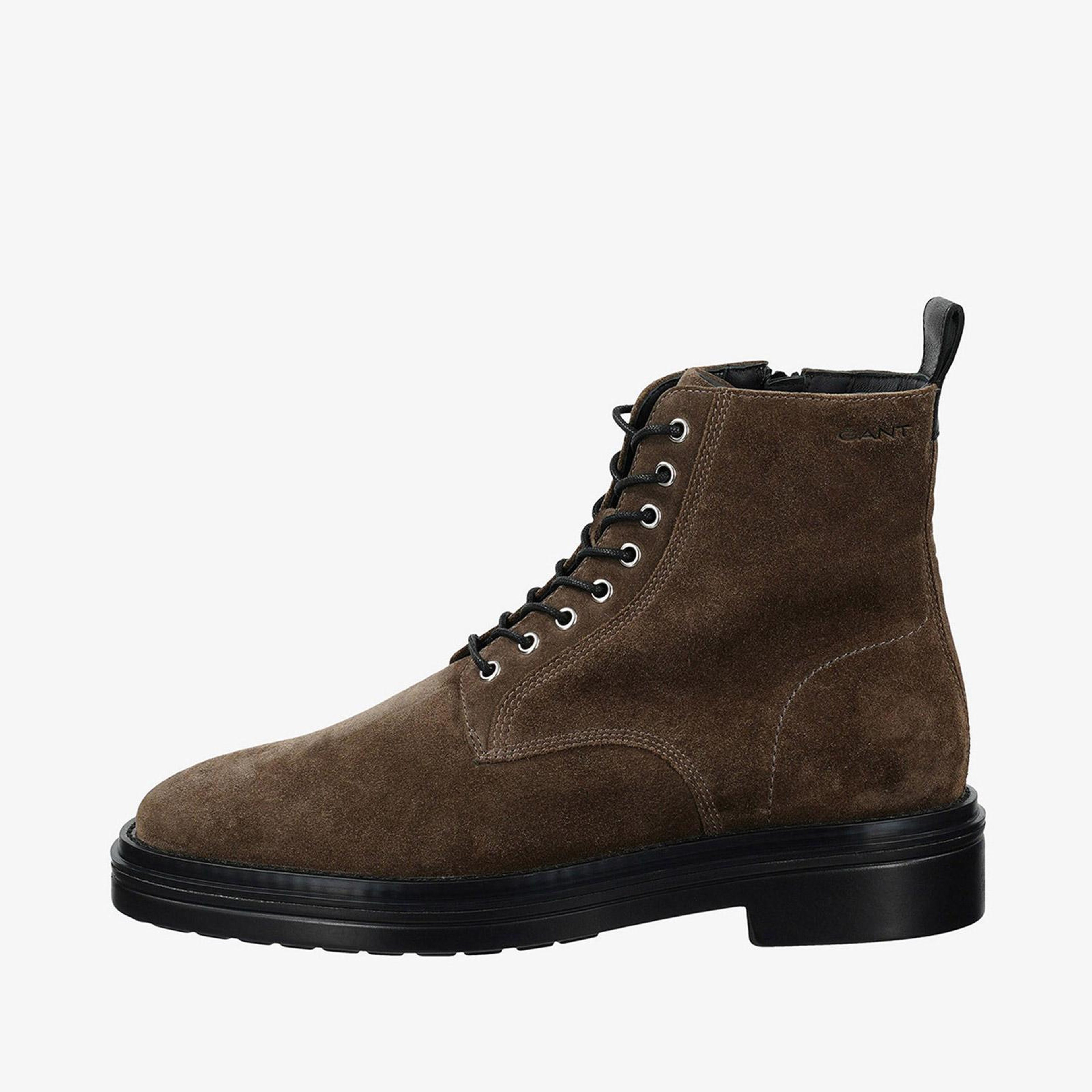 GANT Erkek Kahverengi Bağcıklı Süet Boggar Bot