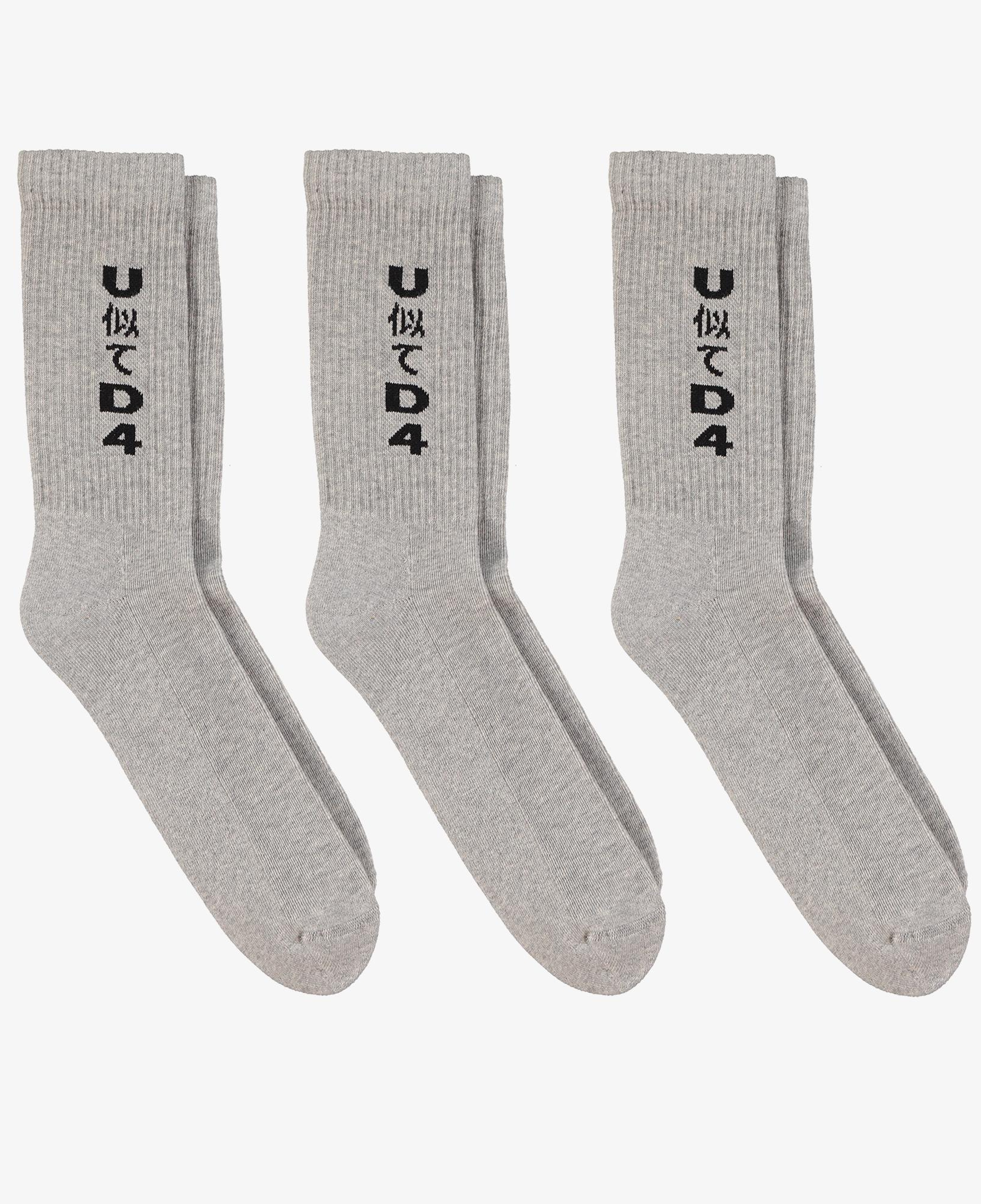 UNITED4 Classic Erkek Gri Çorap