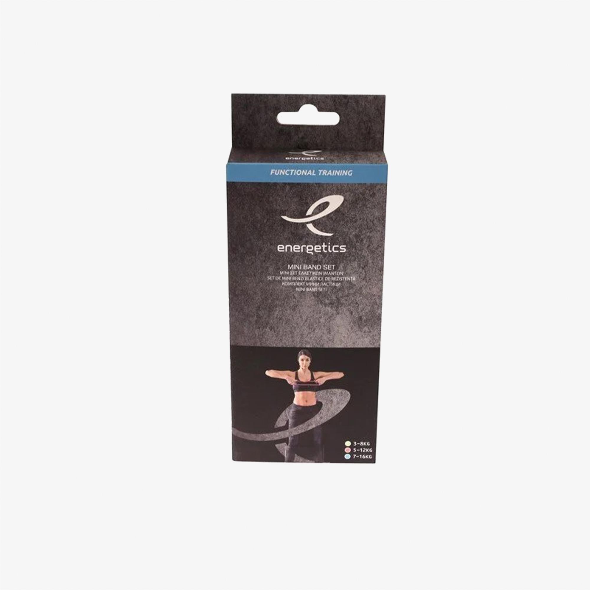 Energetics Renkli Mini 3'lü Pilates Bant Seti