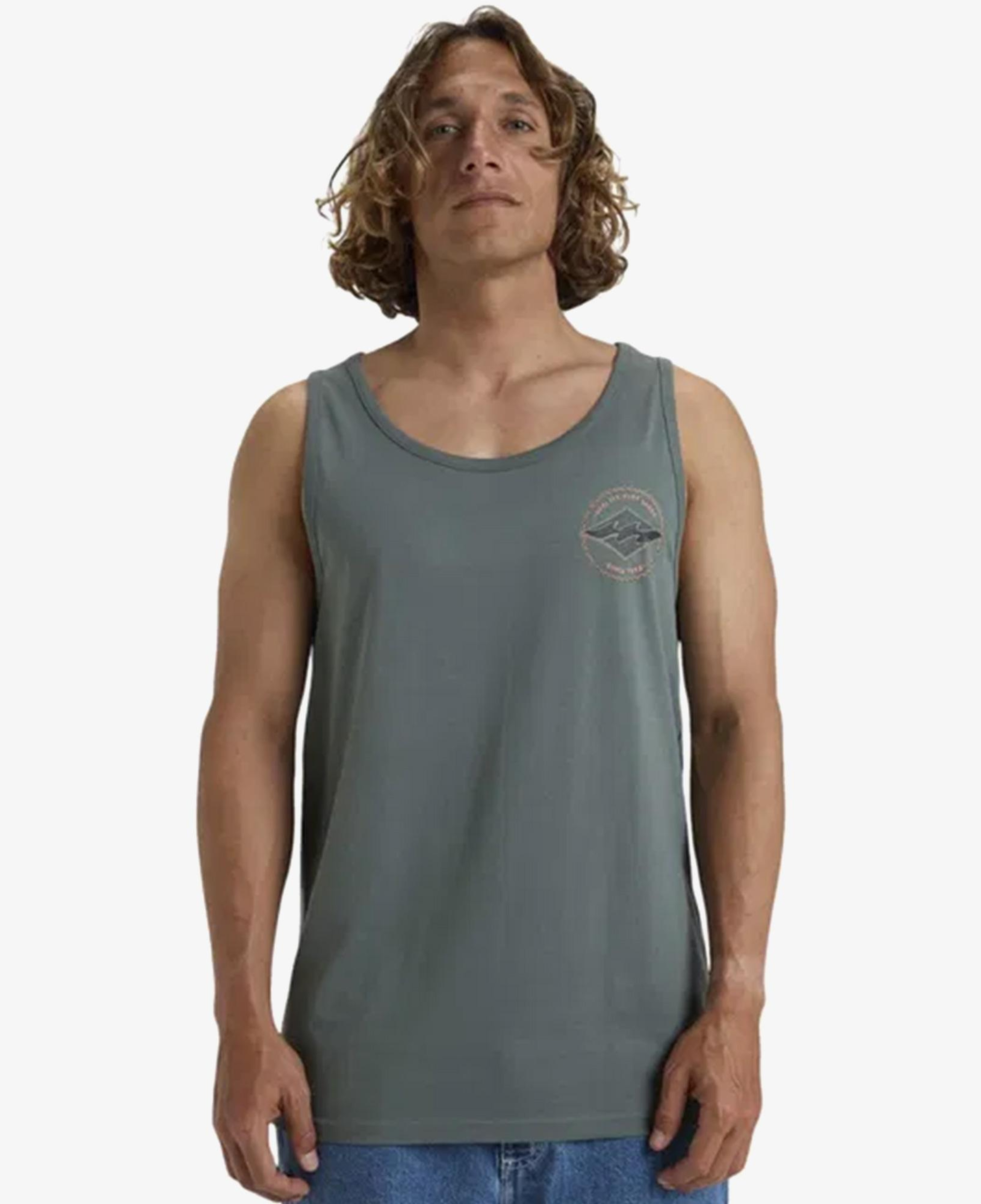 Billabong Rotor Diamond Erkek Yeşil T-Shirt