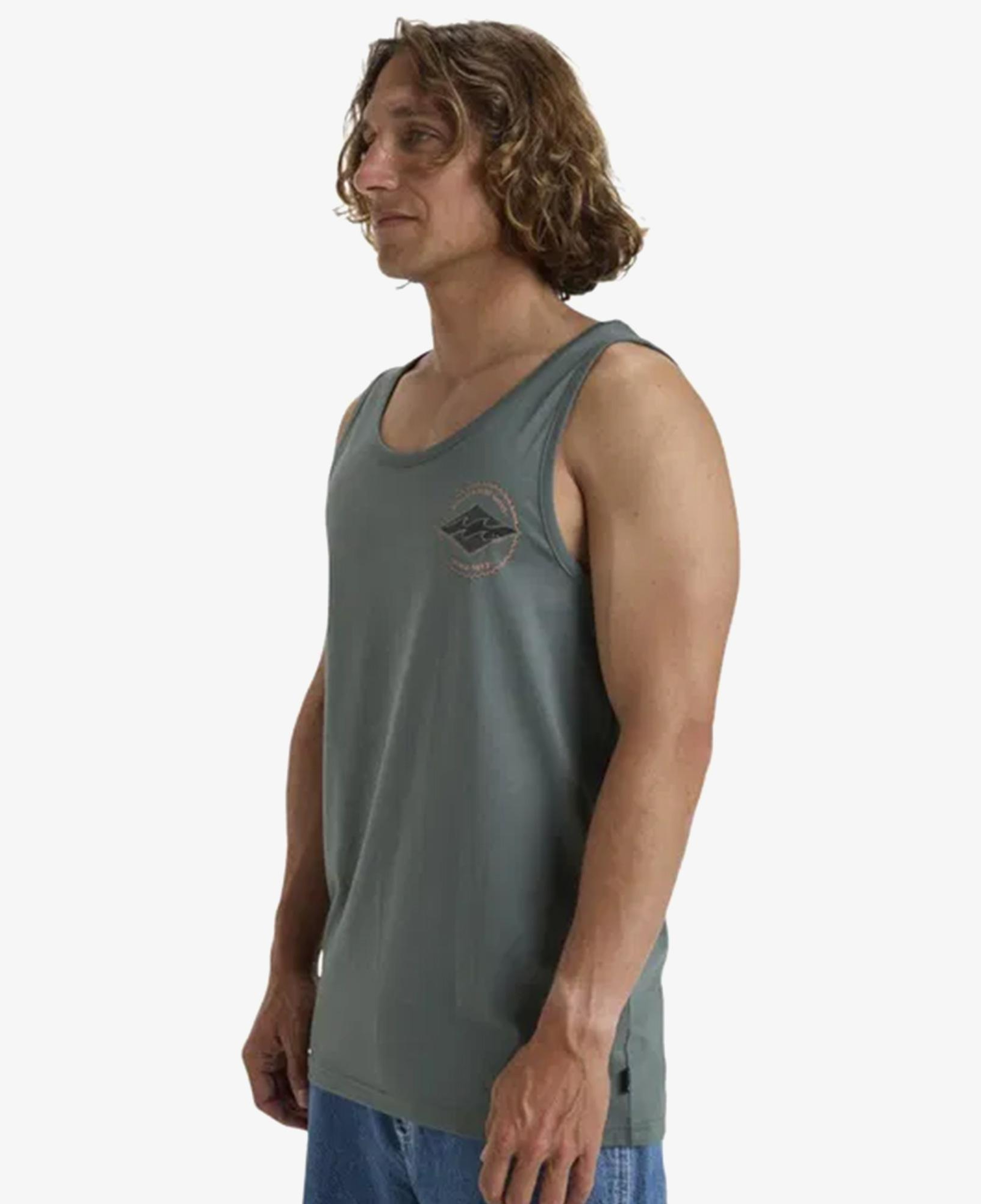 Billabong Rotor Diamond Erkek Yeşil T-Shirt