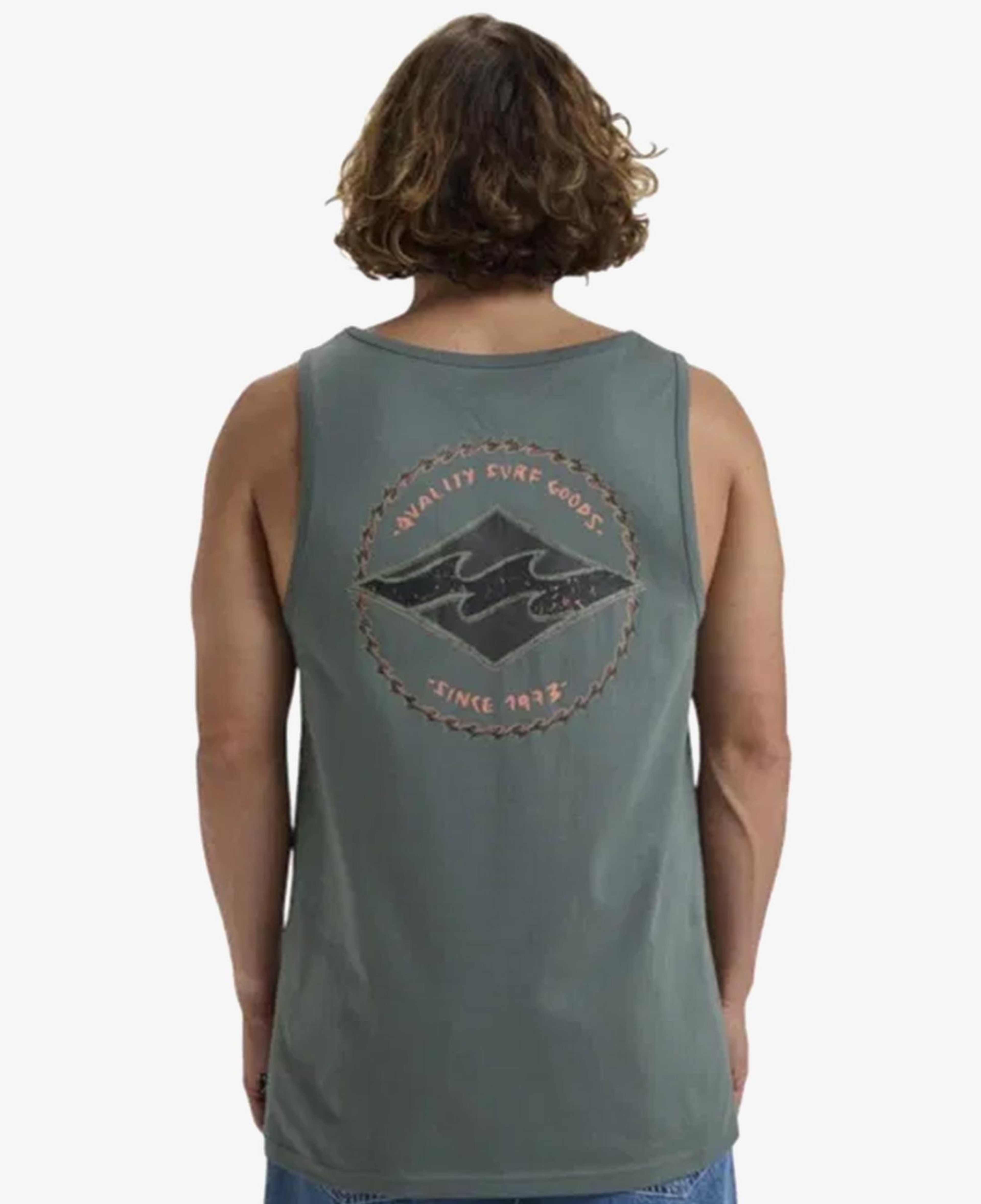 Billabong Rotor Diamond Erkek Yeşil T-Shirt