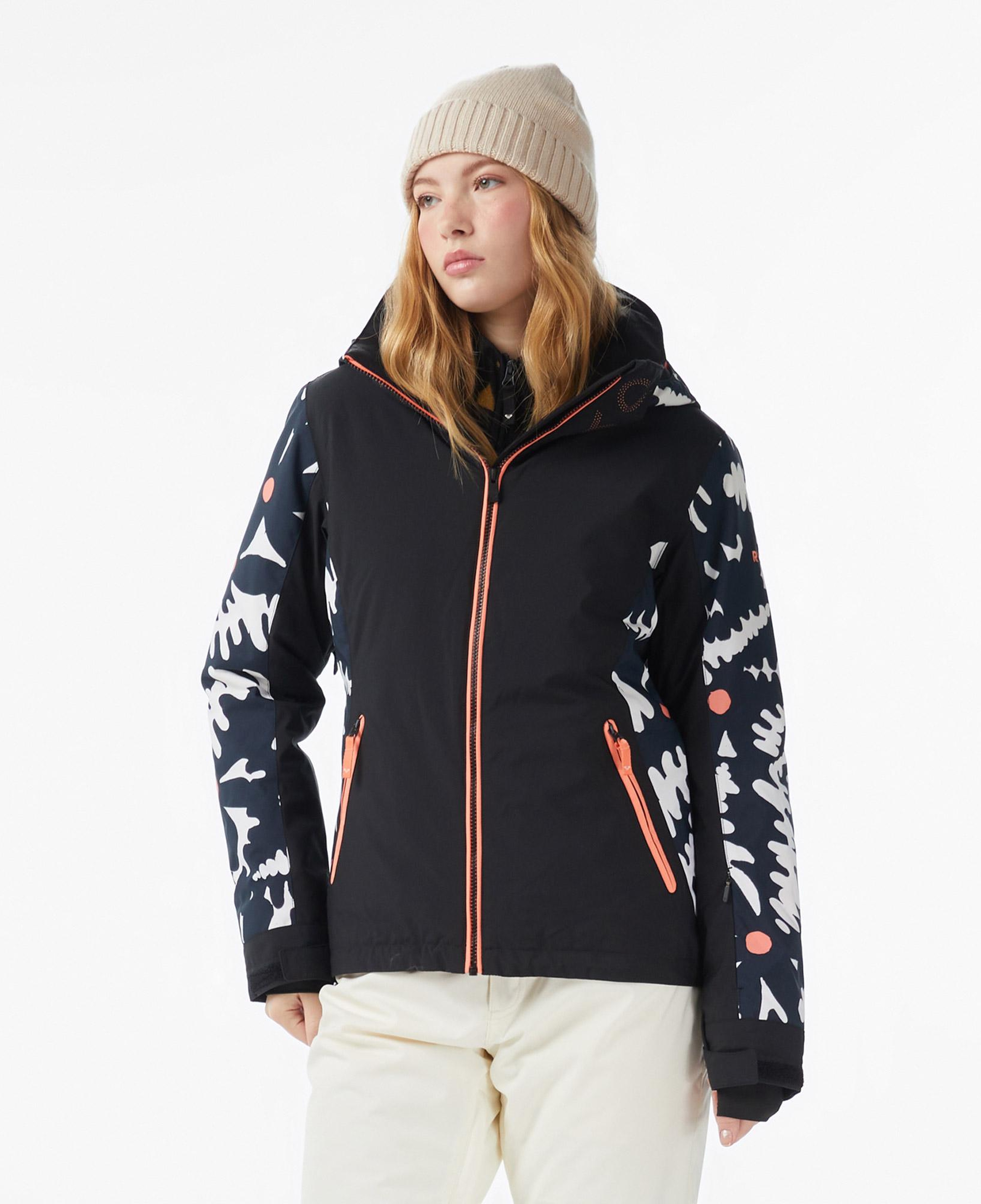 Roxy Free Jet Kadın Gri Kayak Montu