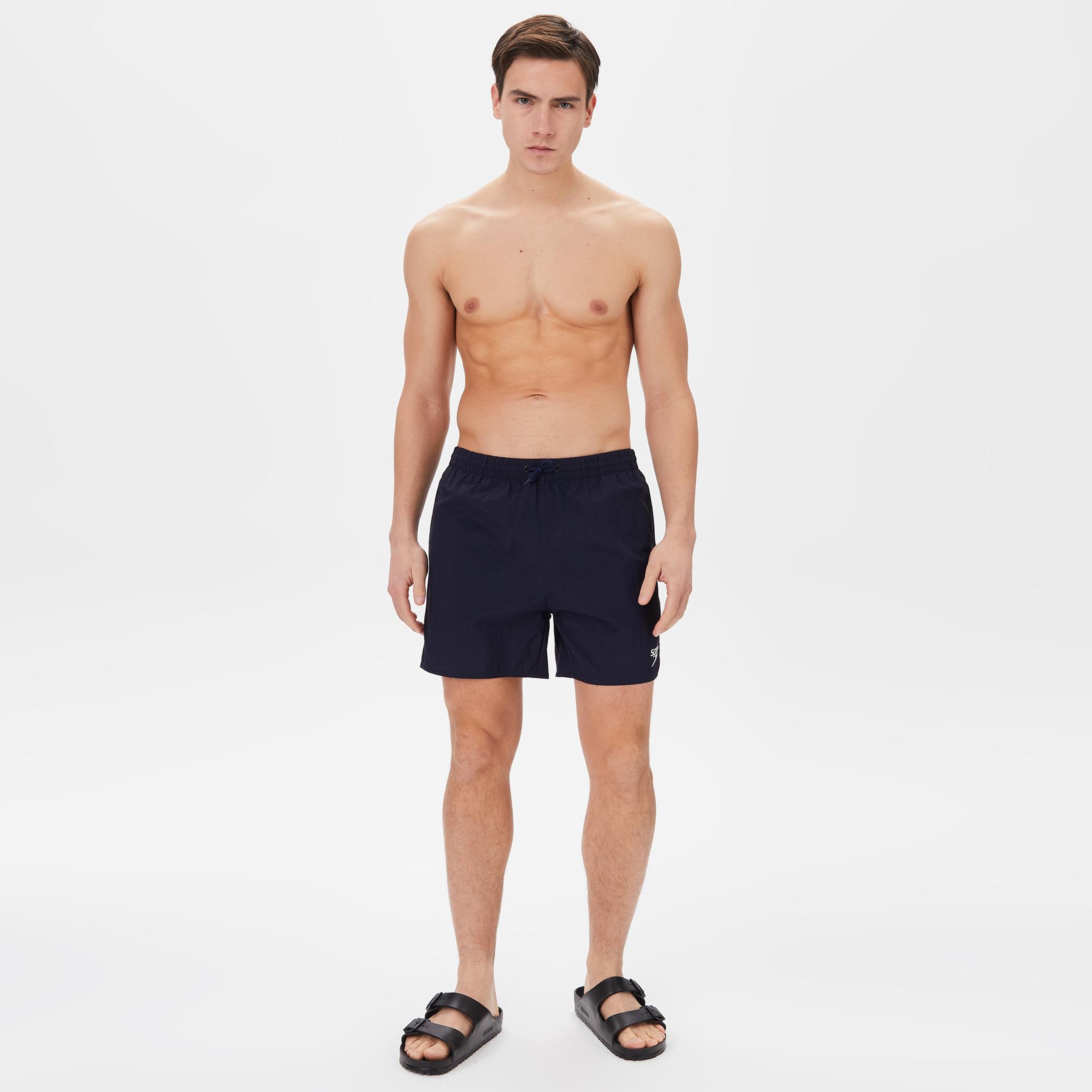 Speedo Essentials 16 Watershort Erkek Siyah Deniz Şortu