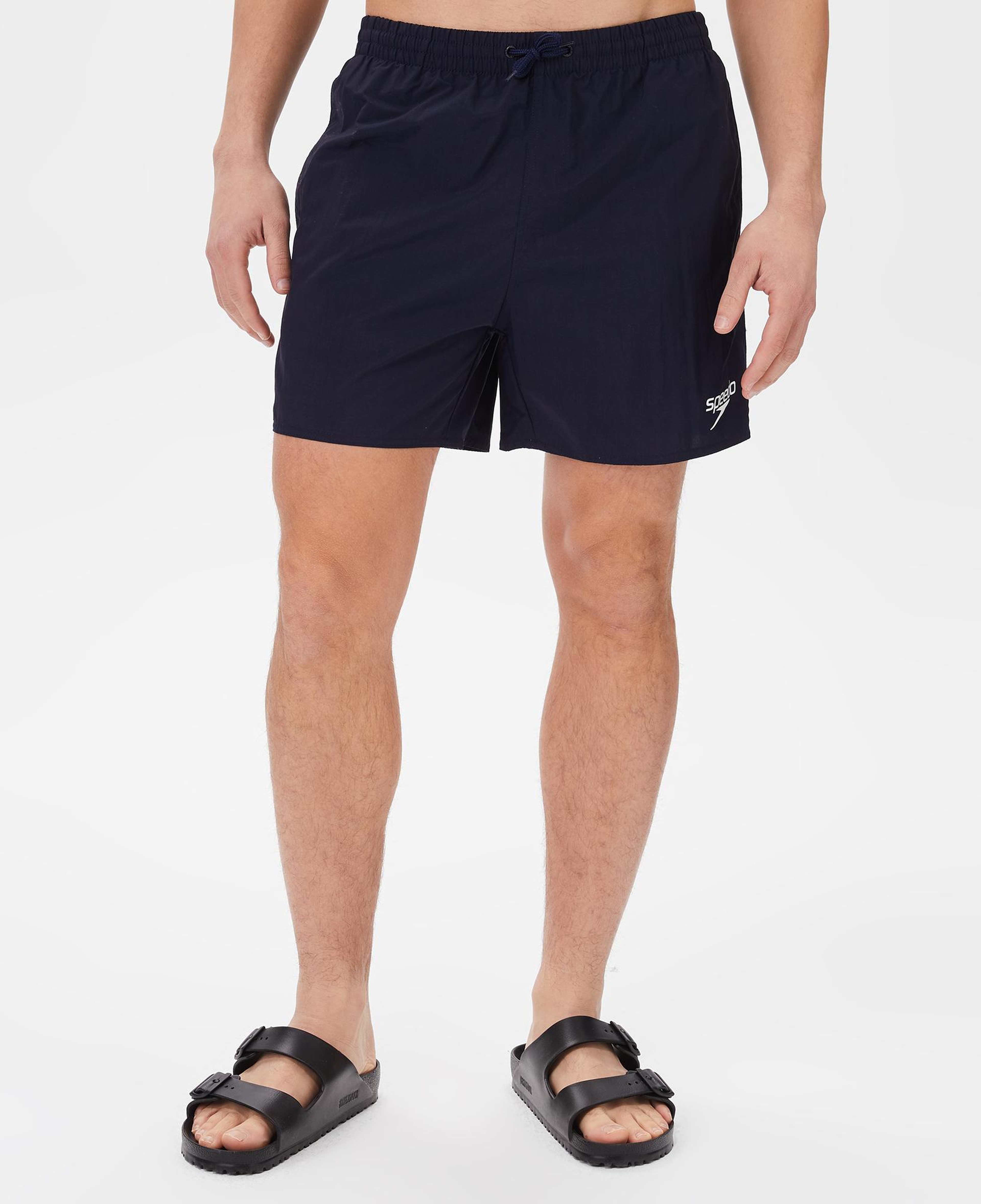 Speedo Essentials 16 Watershort Erkek Siyah Deniz Şortu