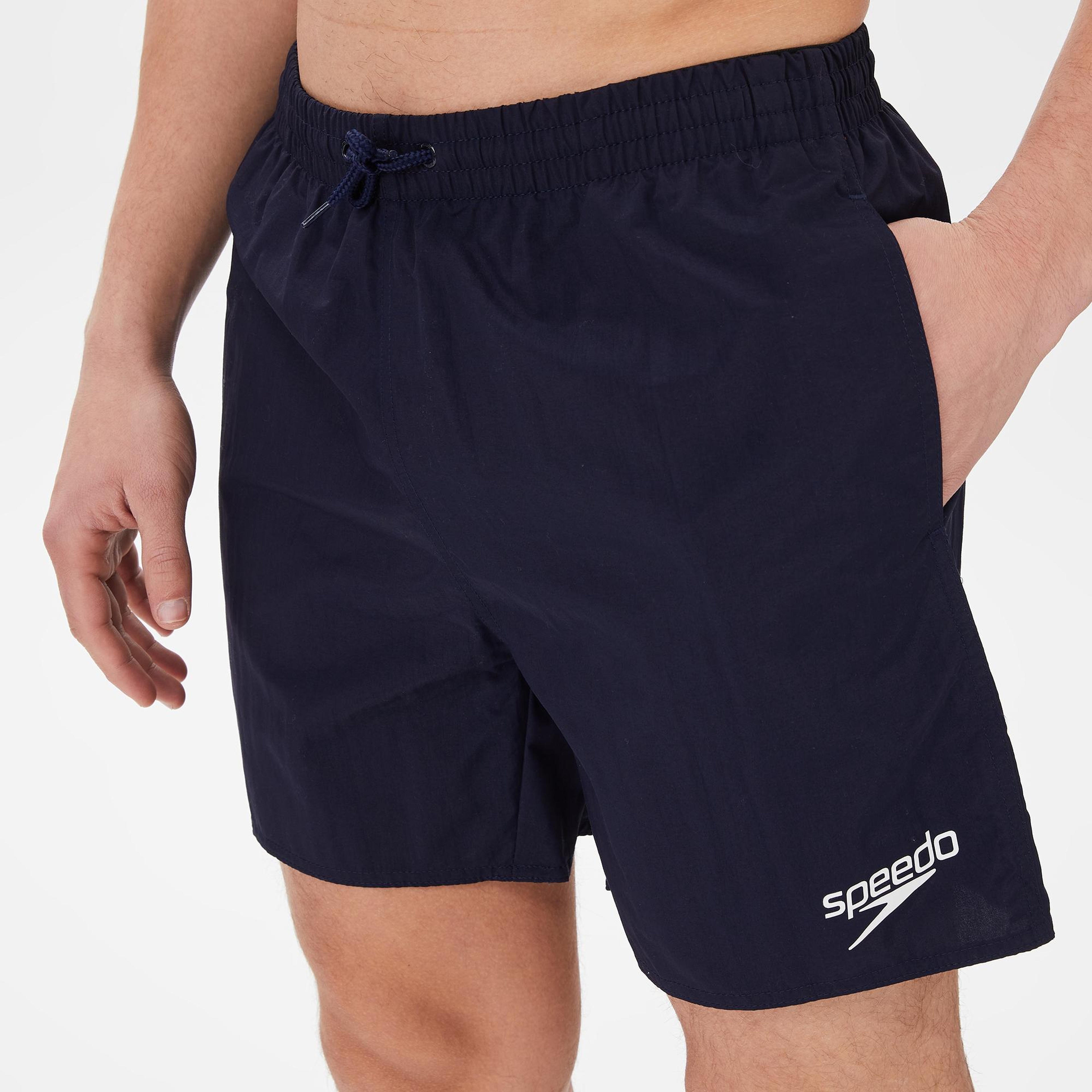 Speedo Essentials 16 Watershort Erkek Siyah Deniz Şortu