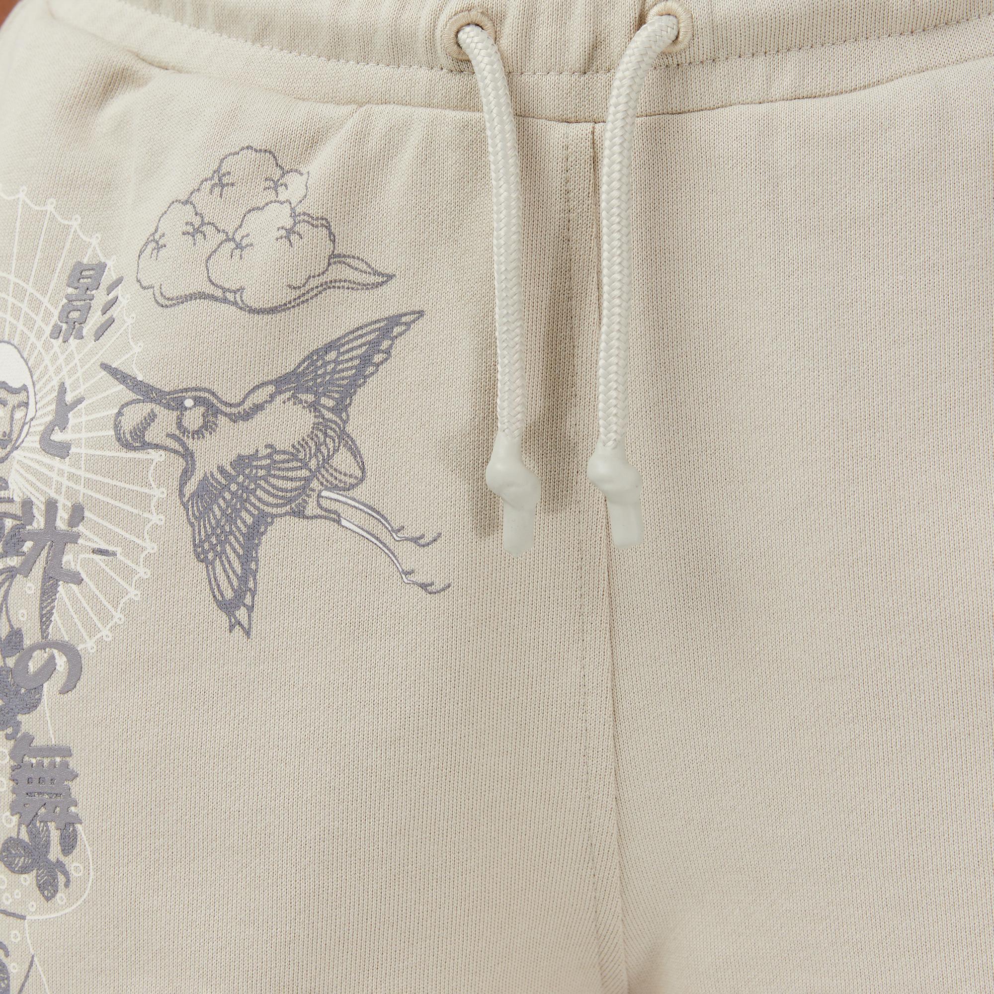 UNITED4 Regular Fit Kadın Krem Şort