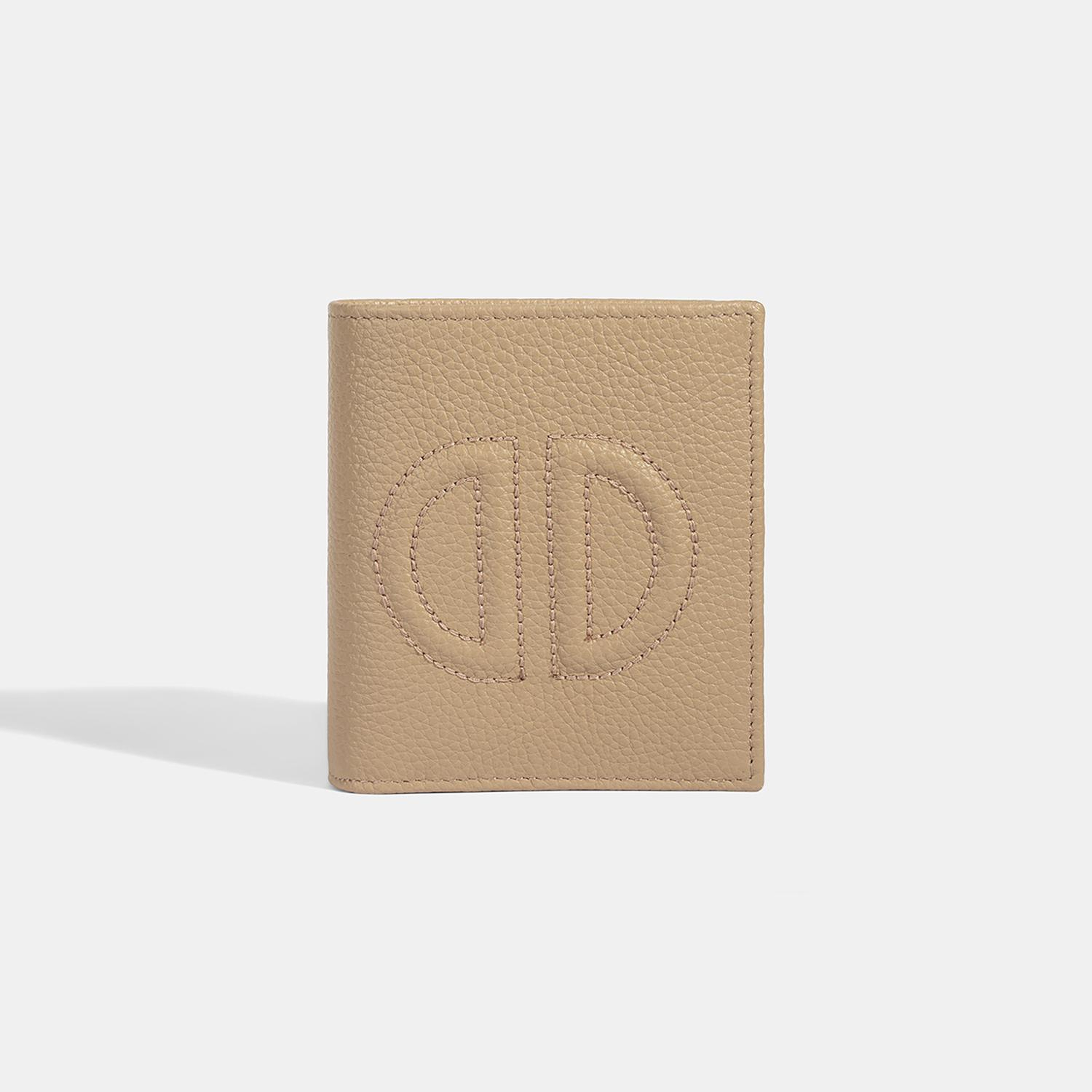 Kadın Vizon D Logolu Deri Cüzdan