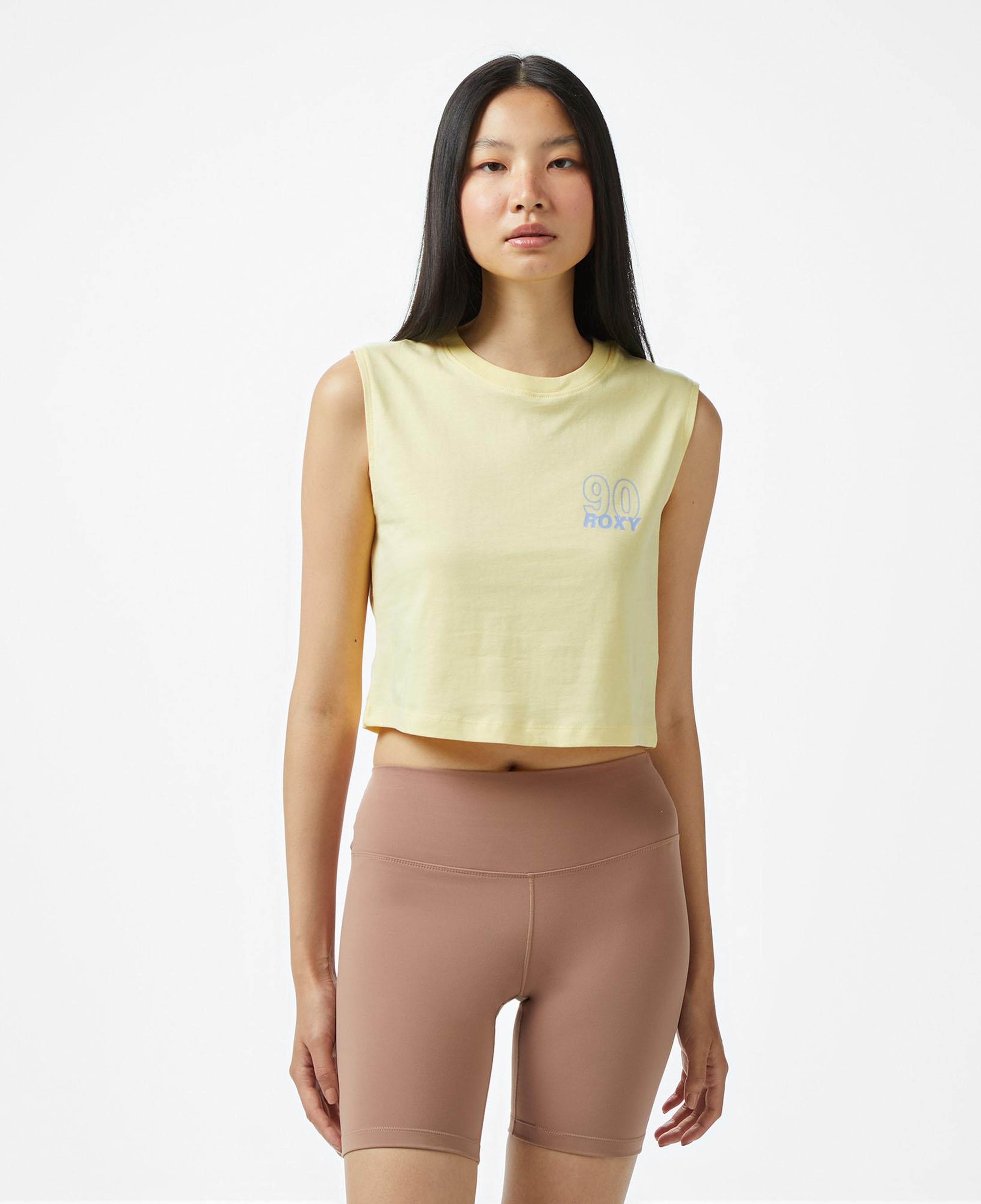 Roxy Essential Energy Boxy Kadın Sarı T-Shirt