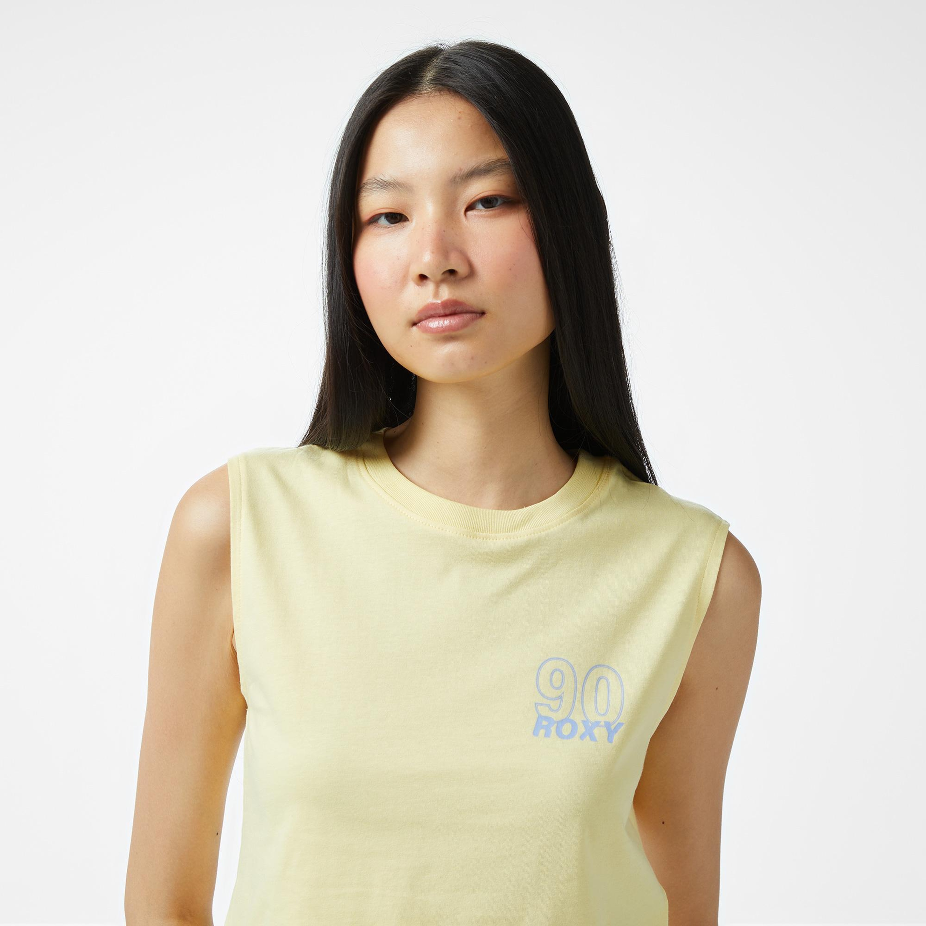 Roxy Essential Energy Boxy Kadın Sarı T-Shirt
