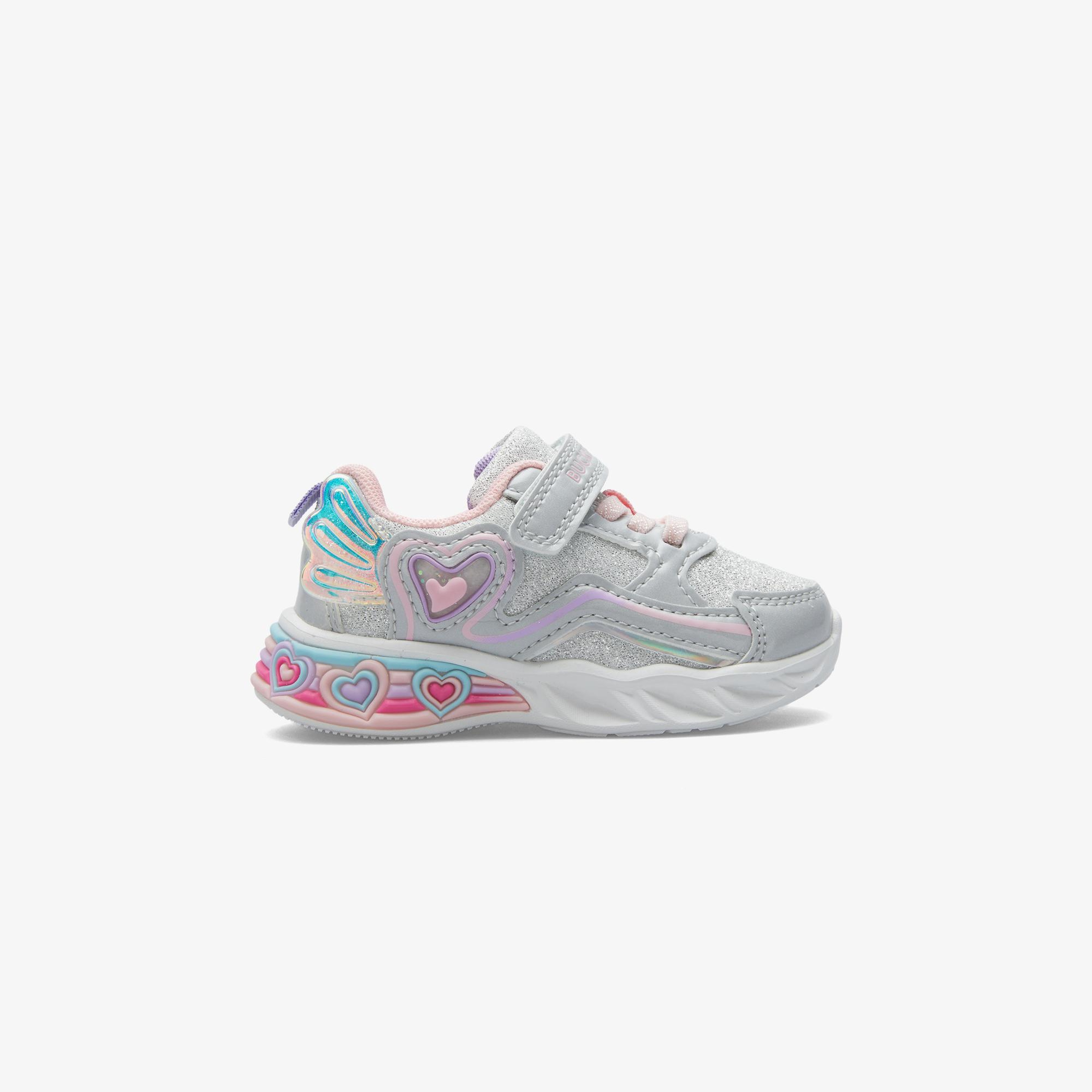 Buckhead Berry Bebek Gümüş Işıklı Spor Ayakkabı