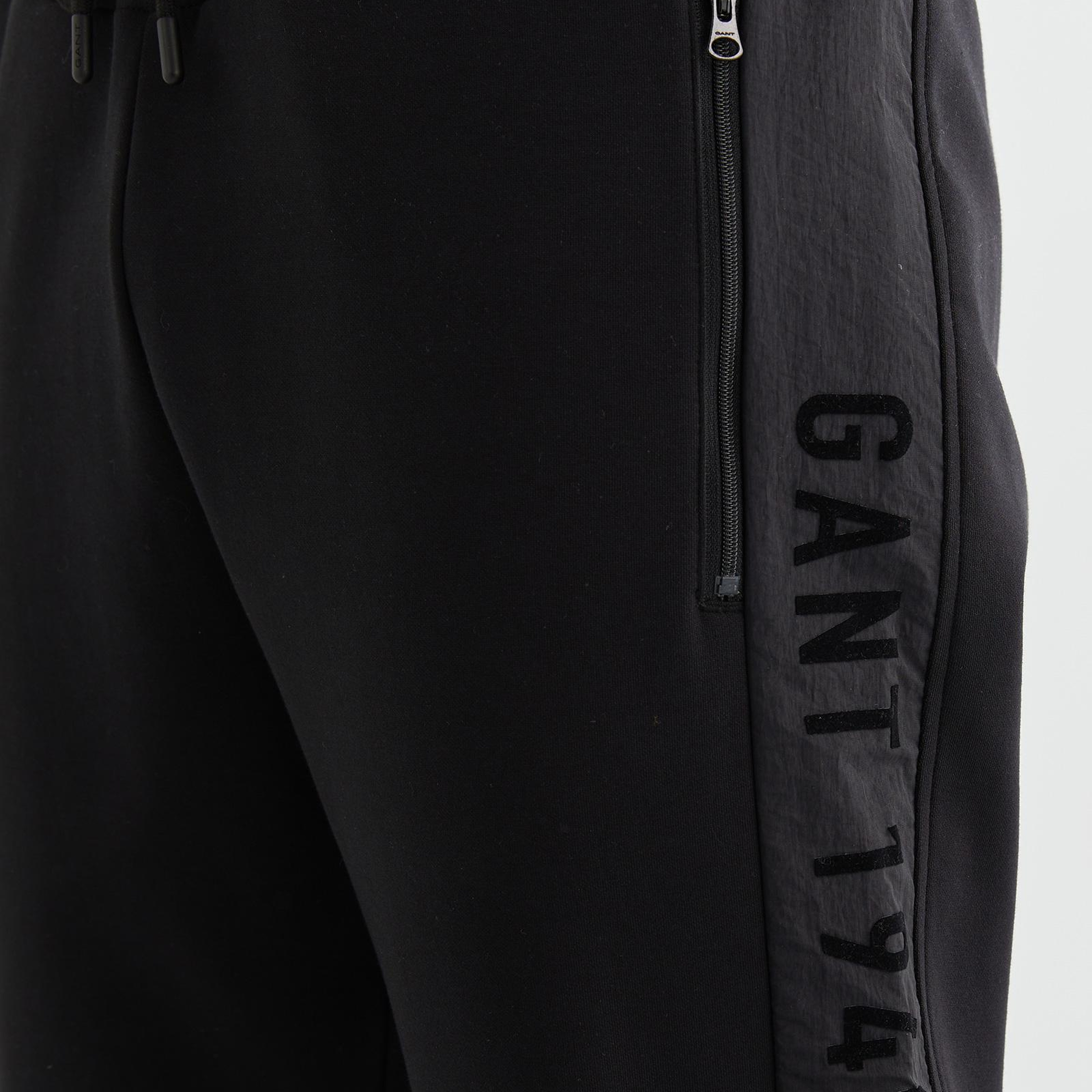 GANT Erkek Siyah Regular Fit Eşofman Altı