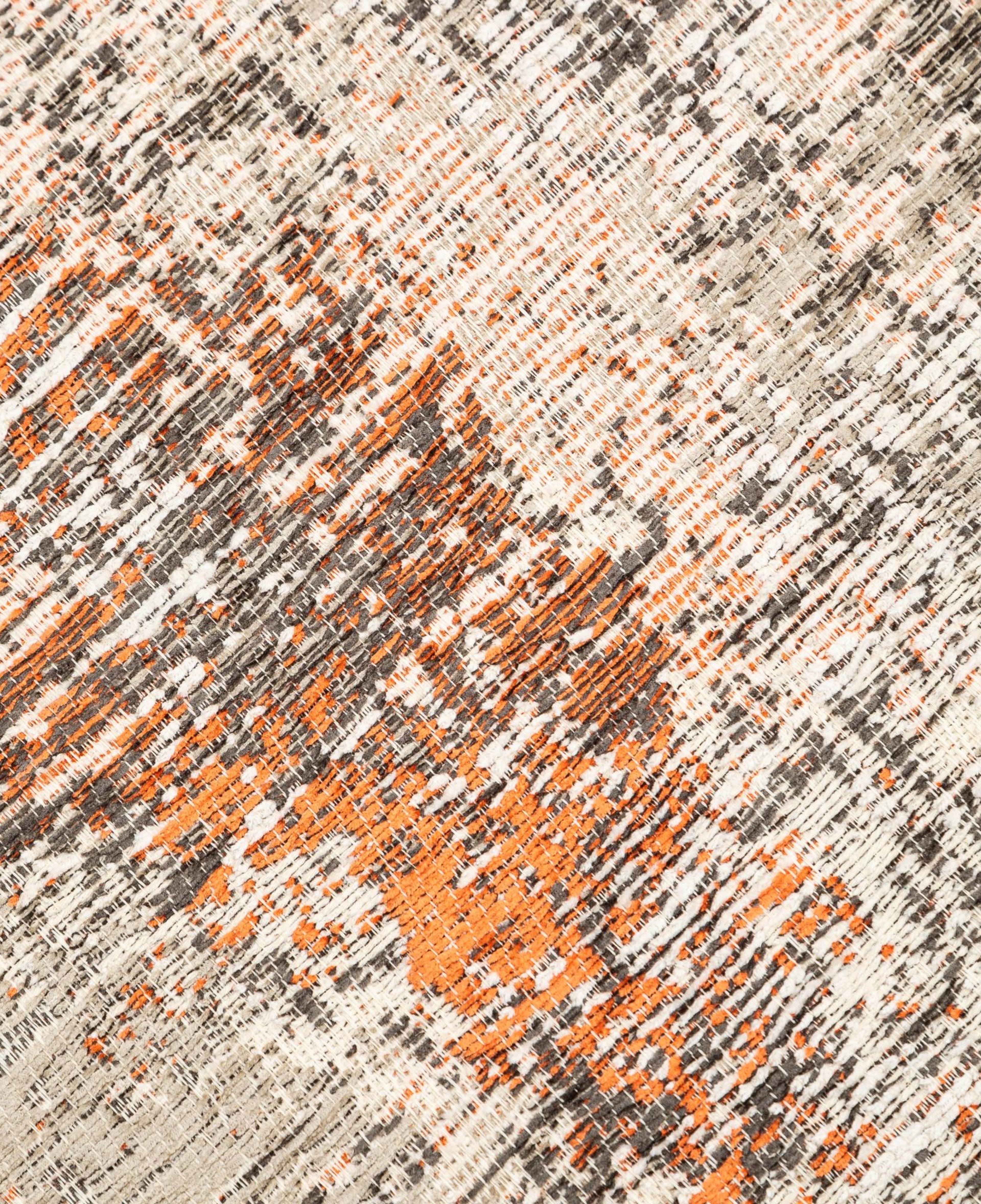 JAY HALI TURUNCU KAHVE 120X180