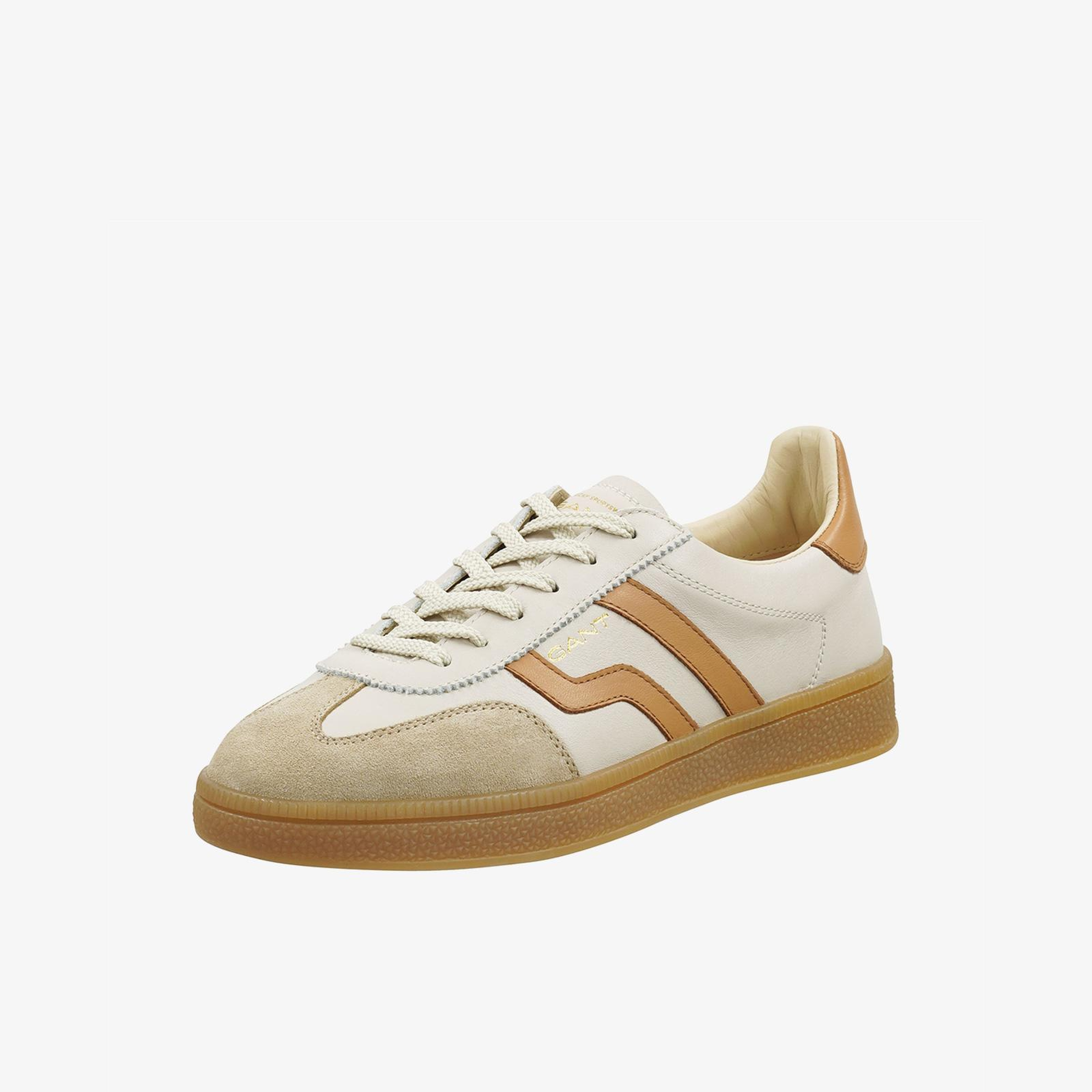 GANT Kadın Bej Deri Cuzima Sneaker