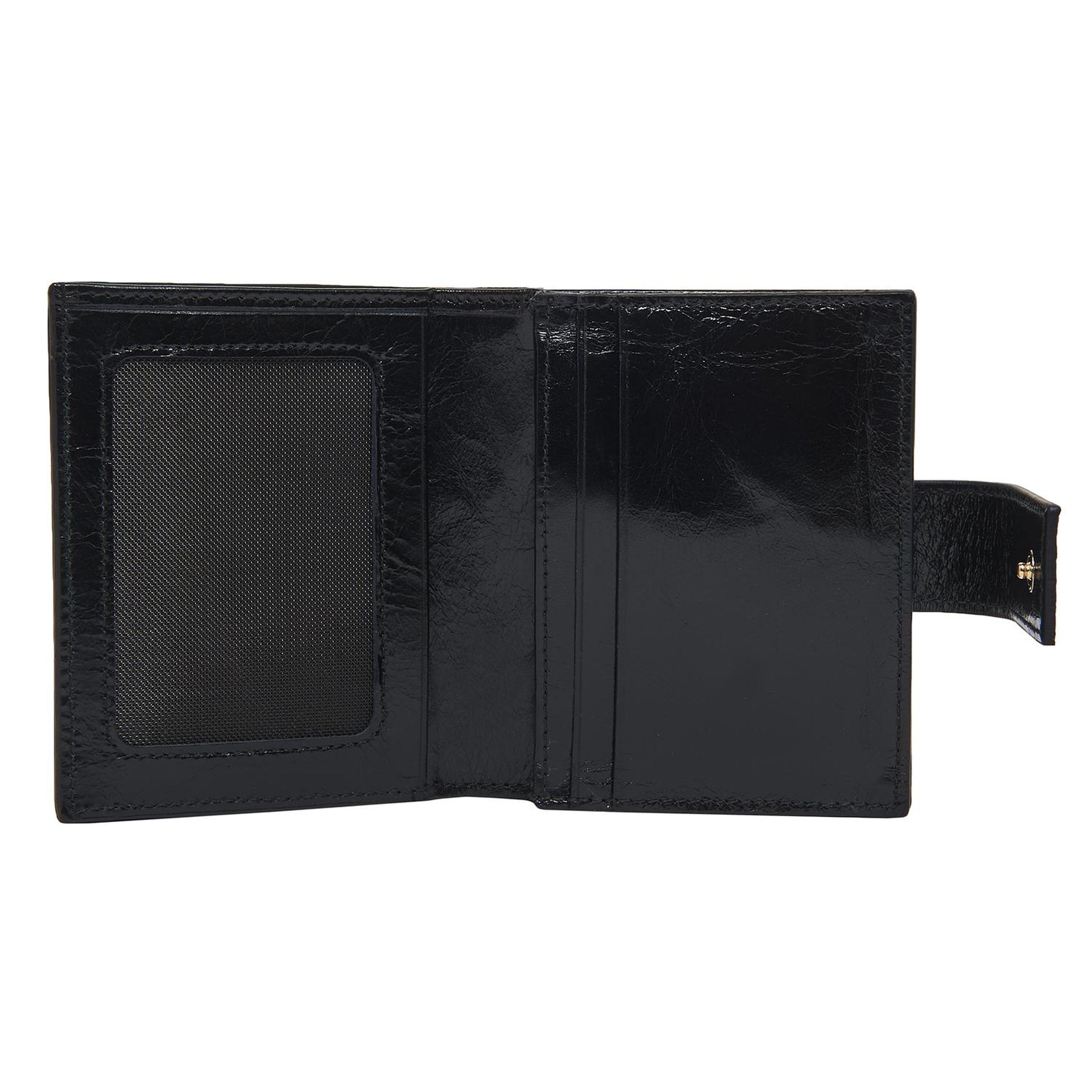 Siyah Opulent Kadın Deri Cüzdan