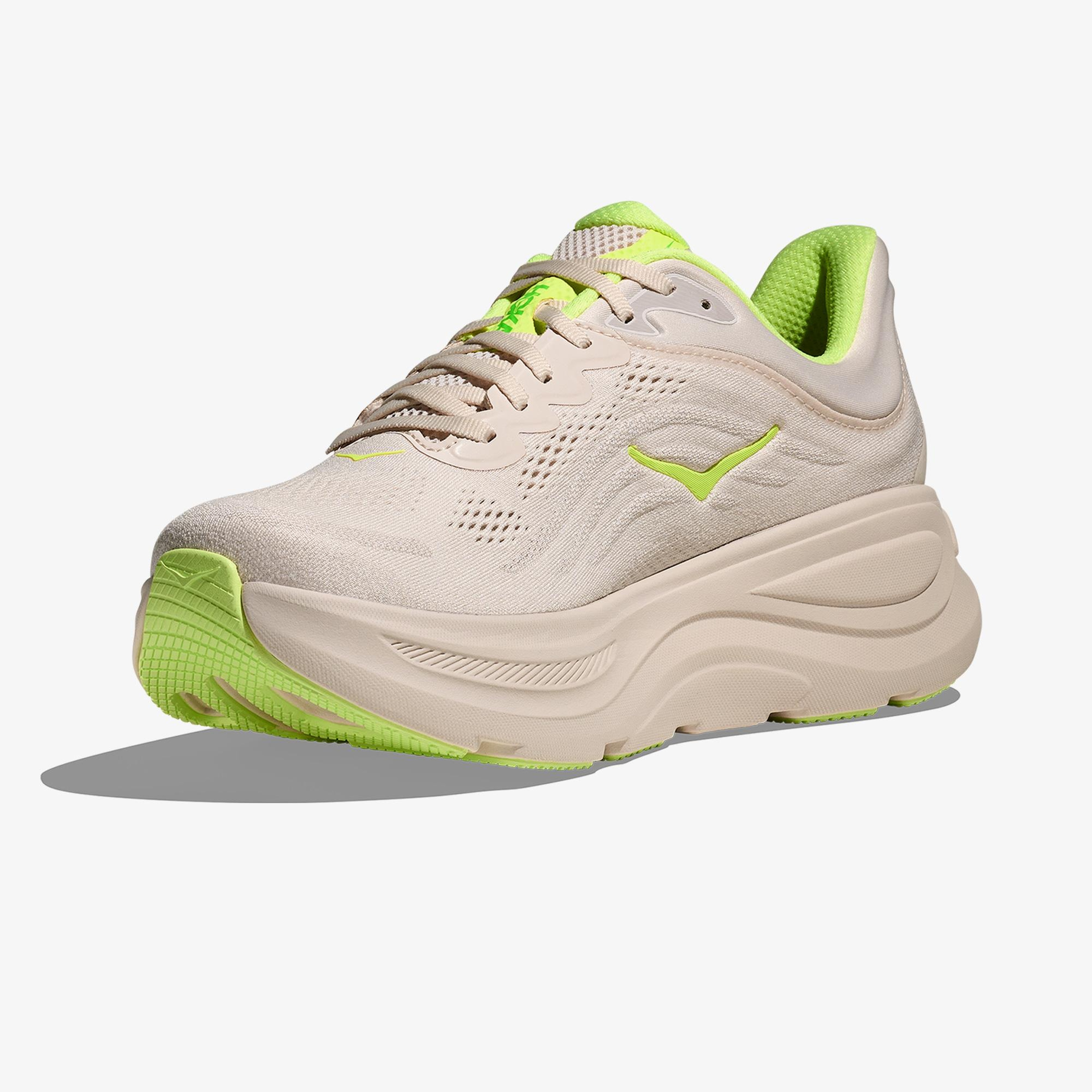 Hoka Bondi 9 Erkek Bej Koşu Ayakkabısı