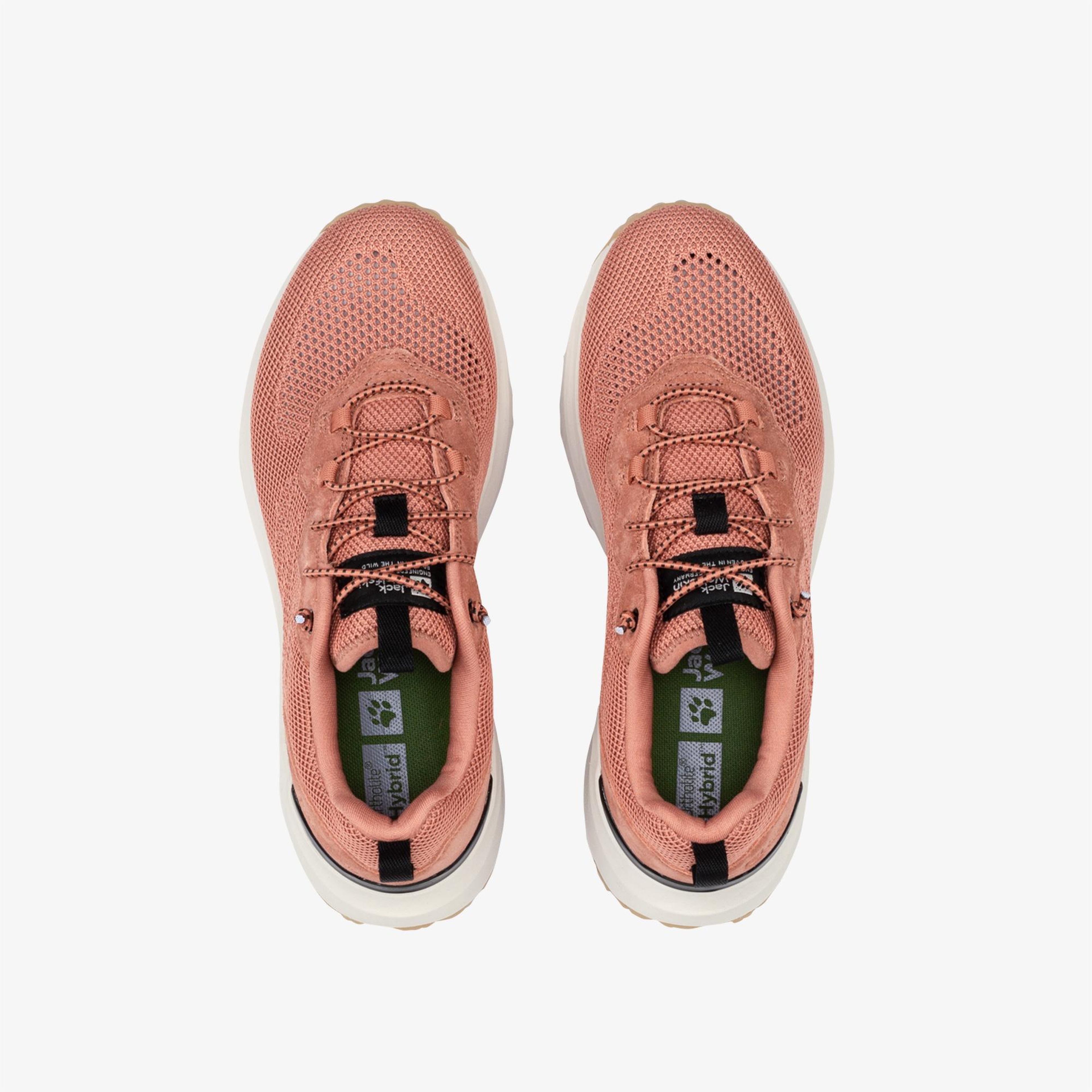 Jack Wolfskin Dromoventure Knit Low W Kadın Kahverengi Spor Ayakkabı