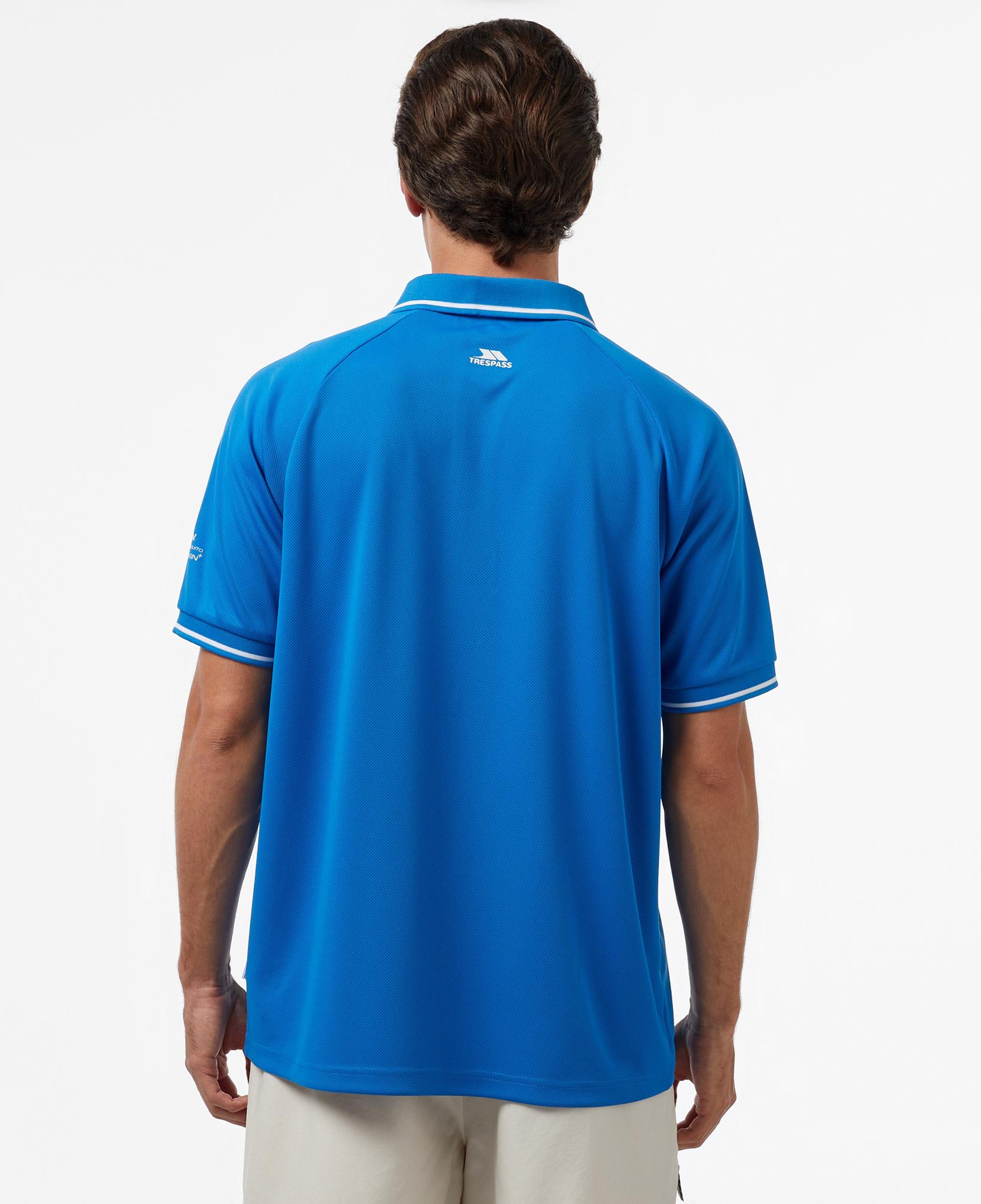 Trespass Bonnington Erkek Mavi Polo T-Shirt