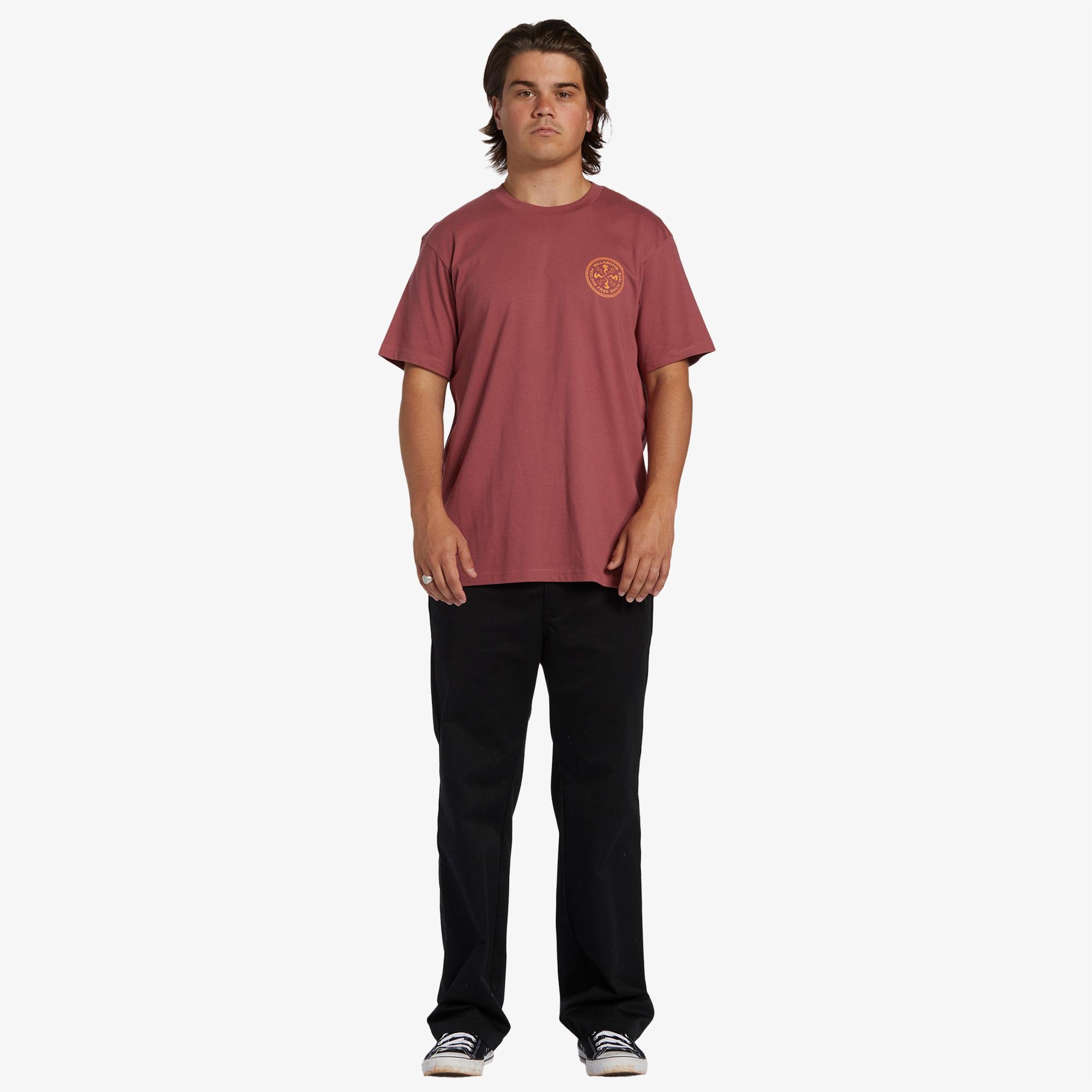 Billabong Swivel Erkek Kahverengi Günlük T-Shirt