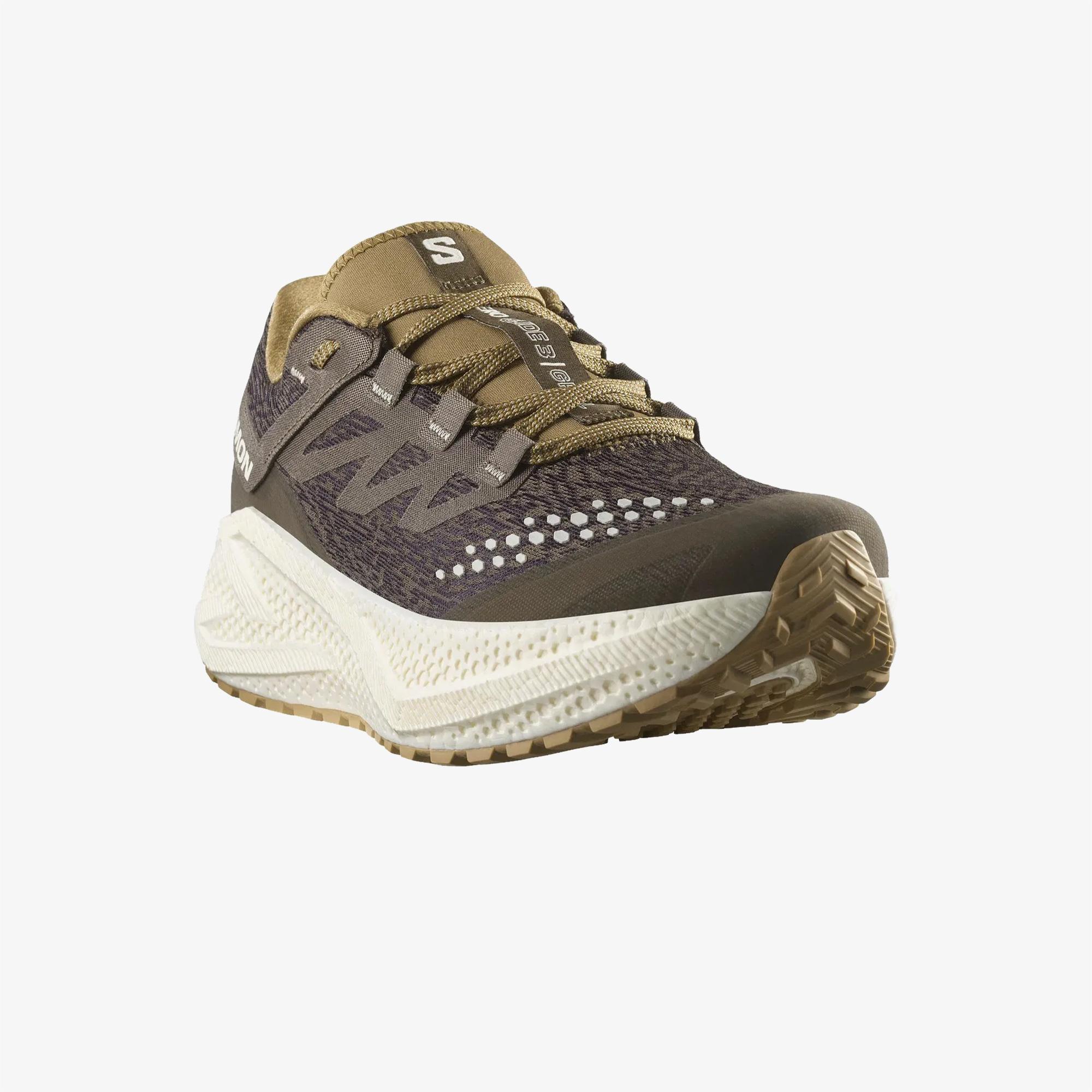 Salomon Aero Glide 3 Grvl Erkek Kahverengi Koşu Ayakkabısı