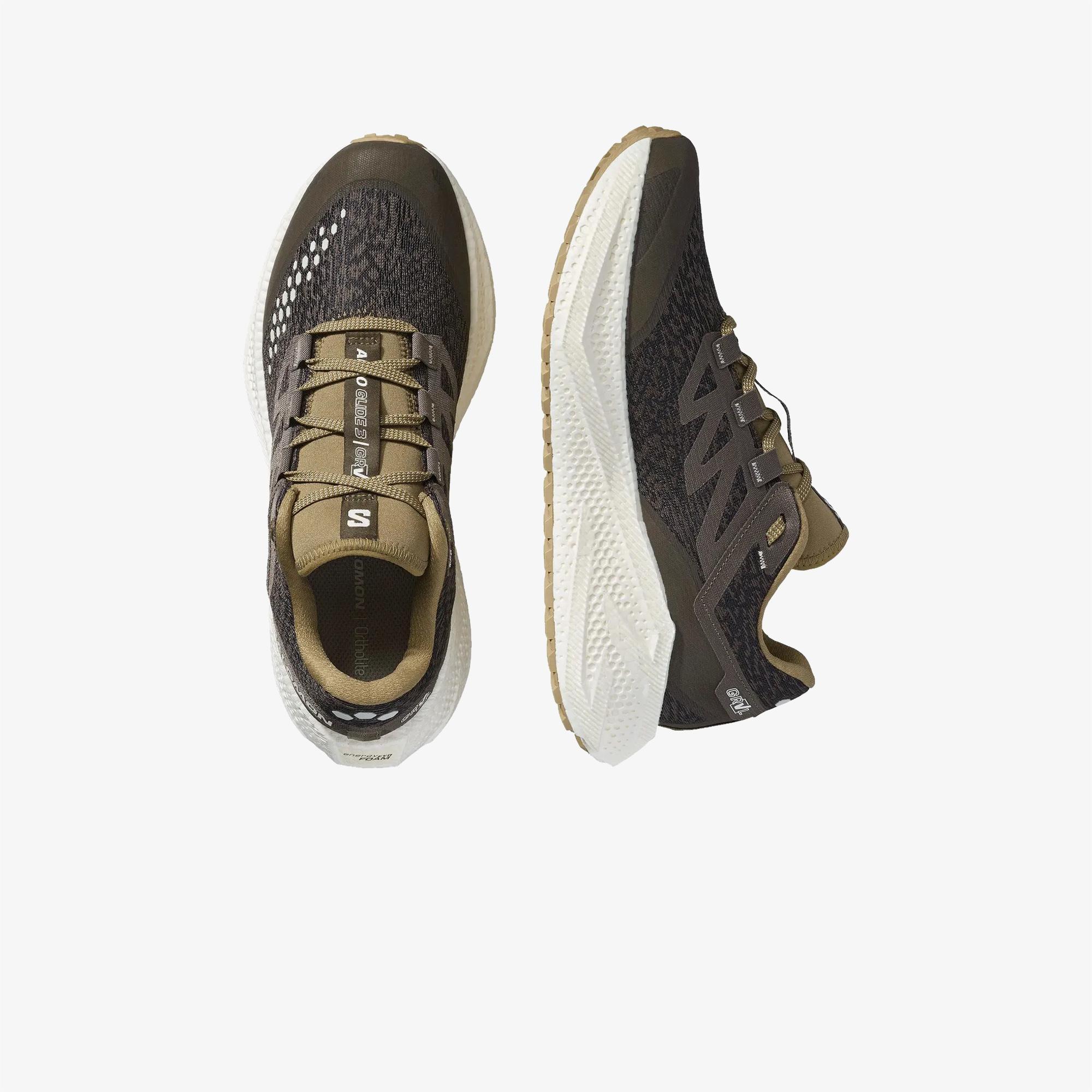 Salomon Aero Glide 3 Grvl Erkek Kahverengi Koşu Ayakkabısı