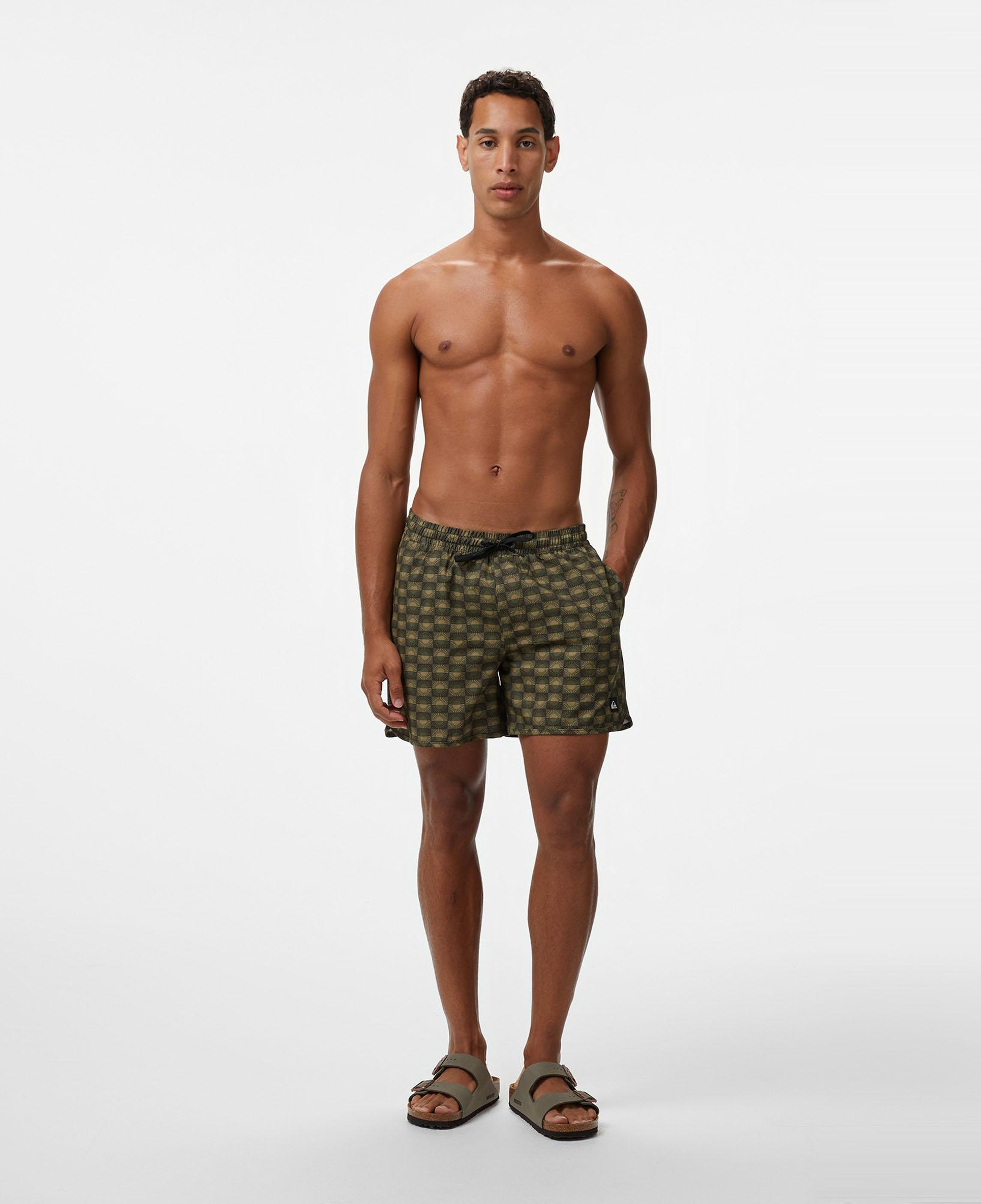 Quiksilver Surfsilk Scallop 16 Erkek Mavi Deniz Şortu