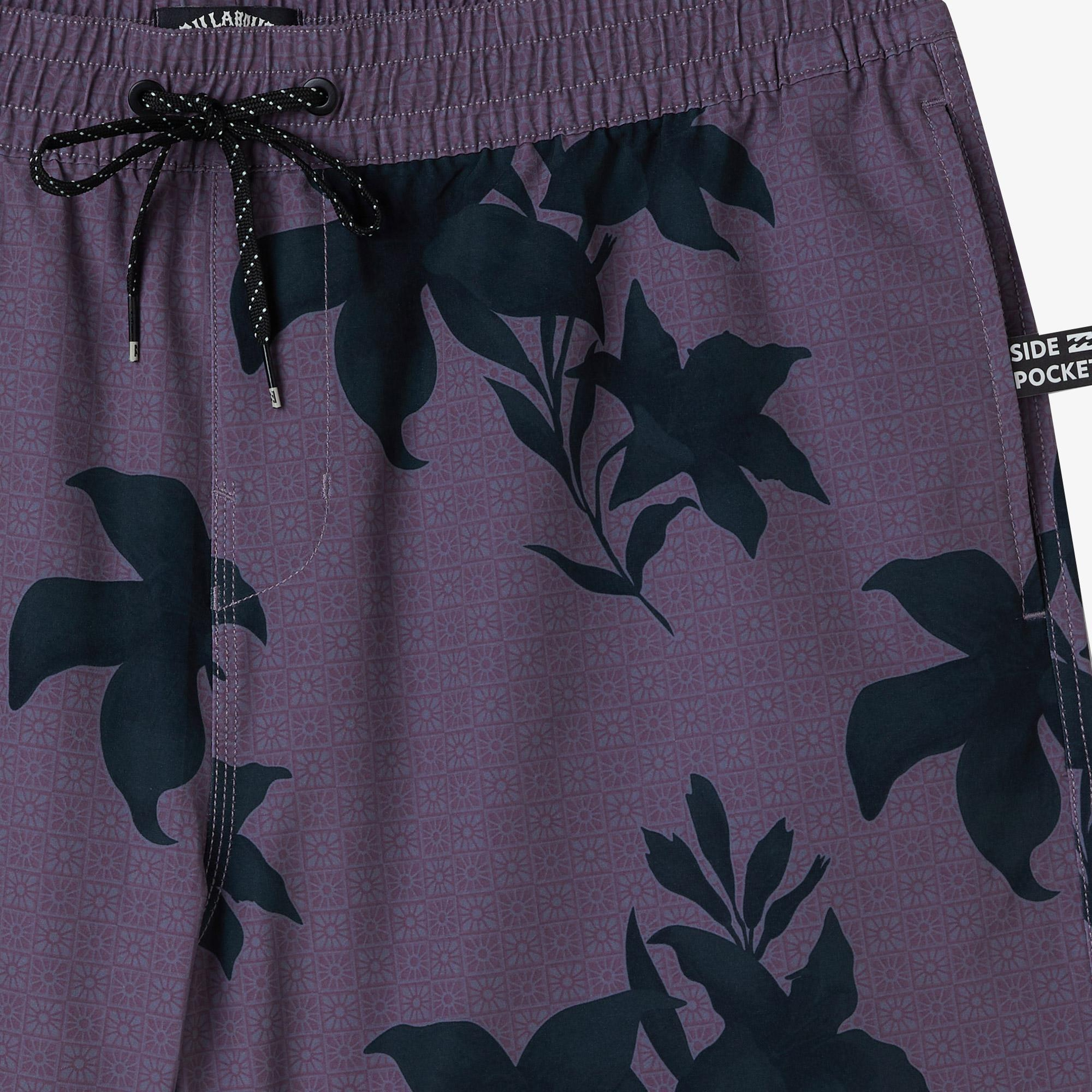 Billabong Sundays Layback Erkek Mor Deniz Şortu