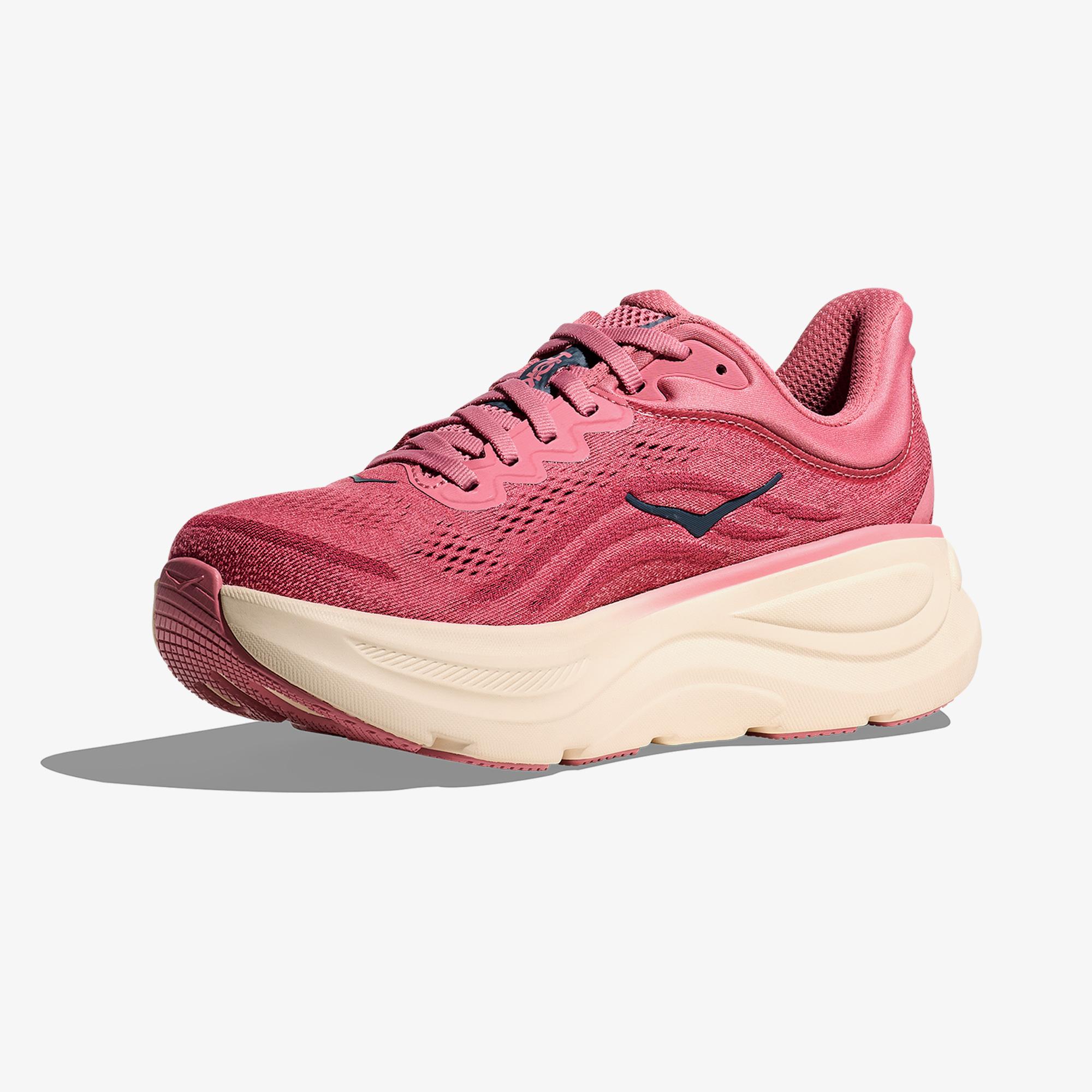 Hoka Bondi 9 Kadın Kırmızı Koşu Ayakkabısı