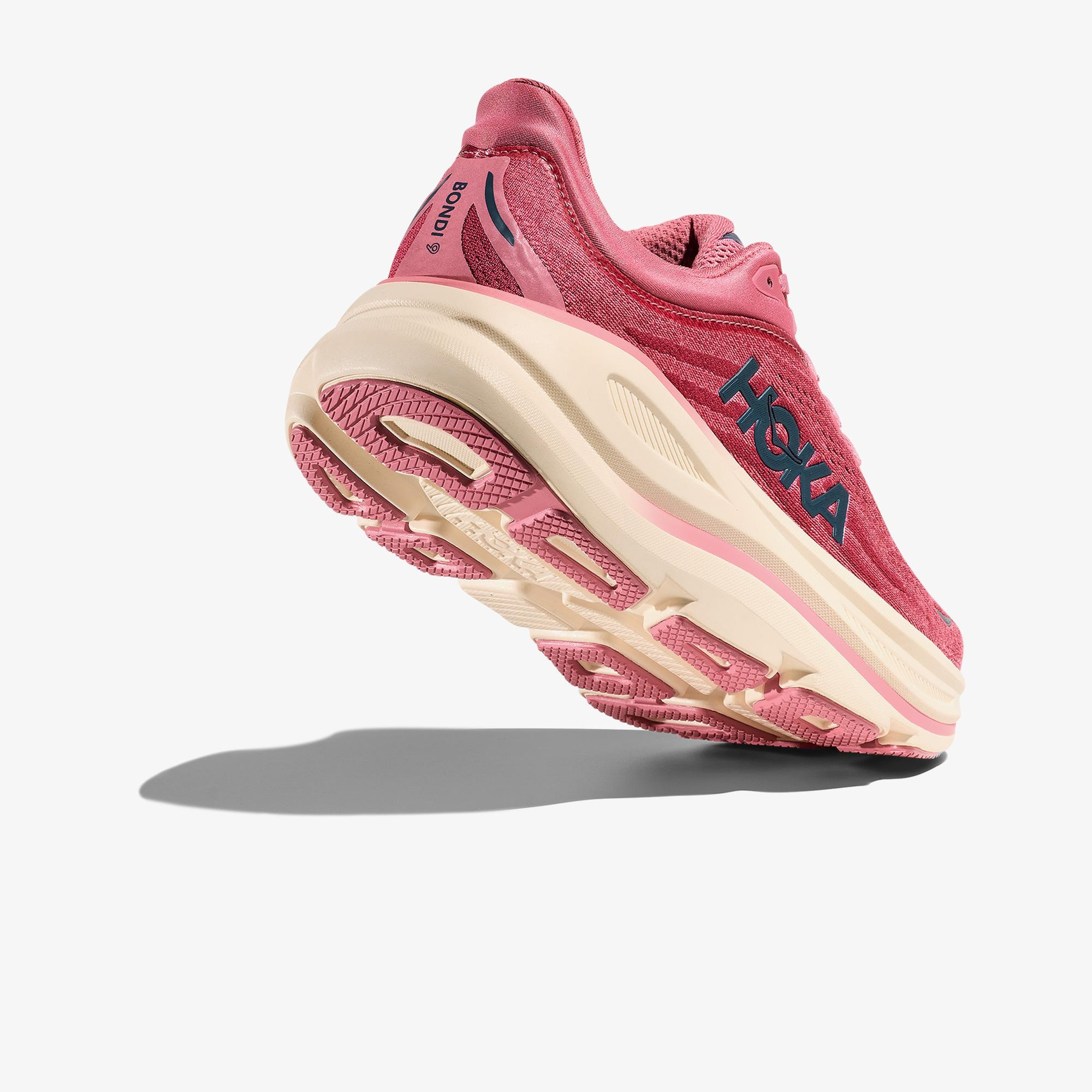 Hoka Bondi 9 Kadın Kırmızı Koşu Ayakkabısı