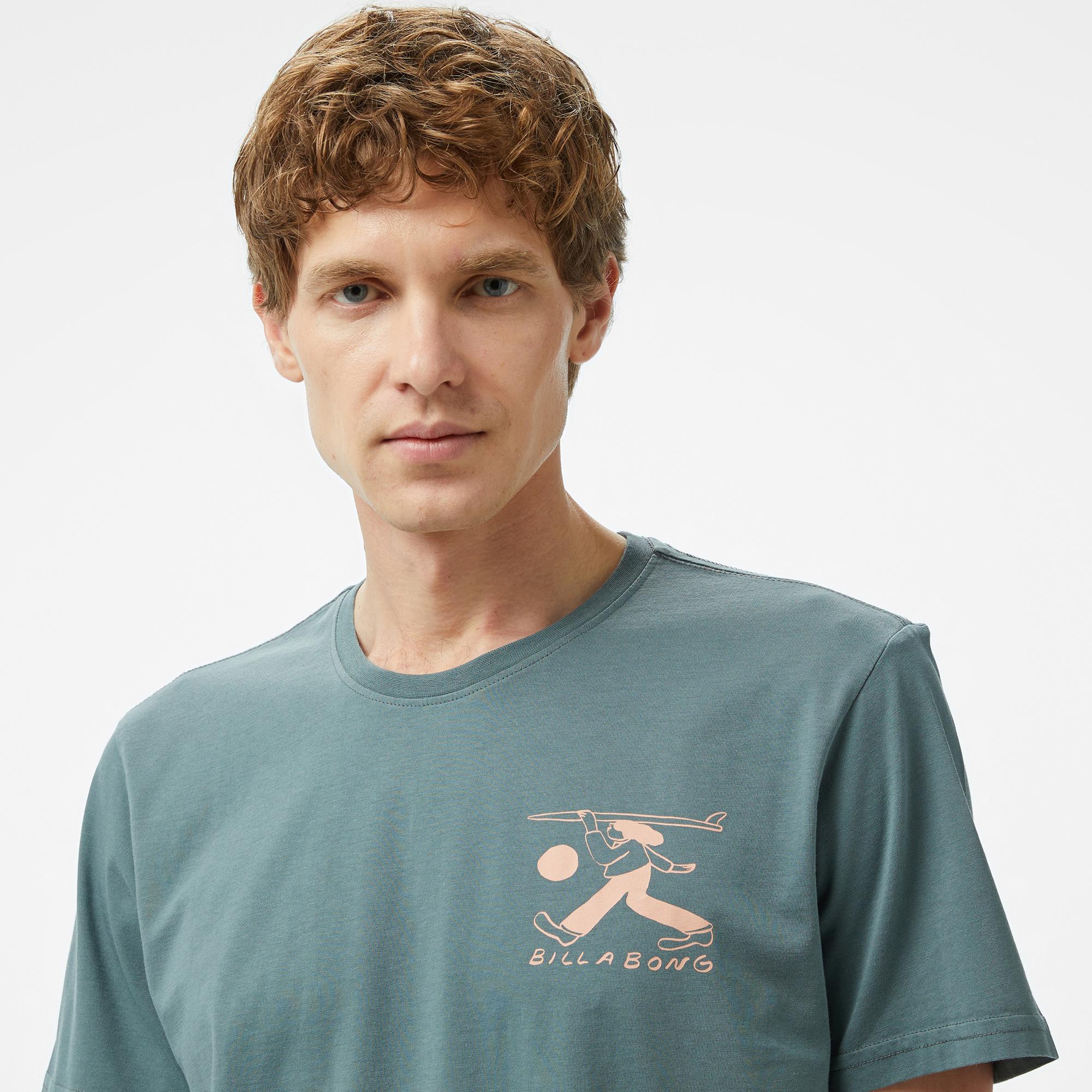 Billabong Together Premium SS Erkek Yeşil T-Shirt