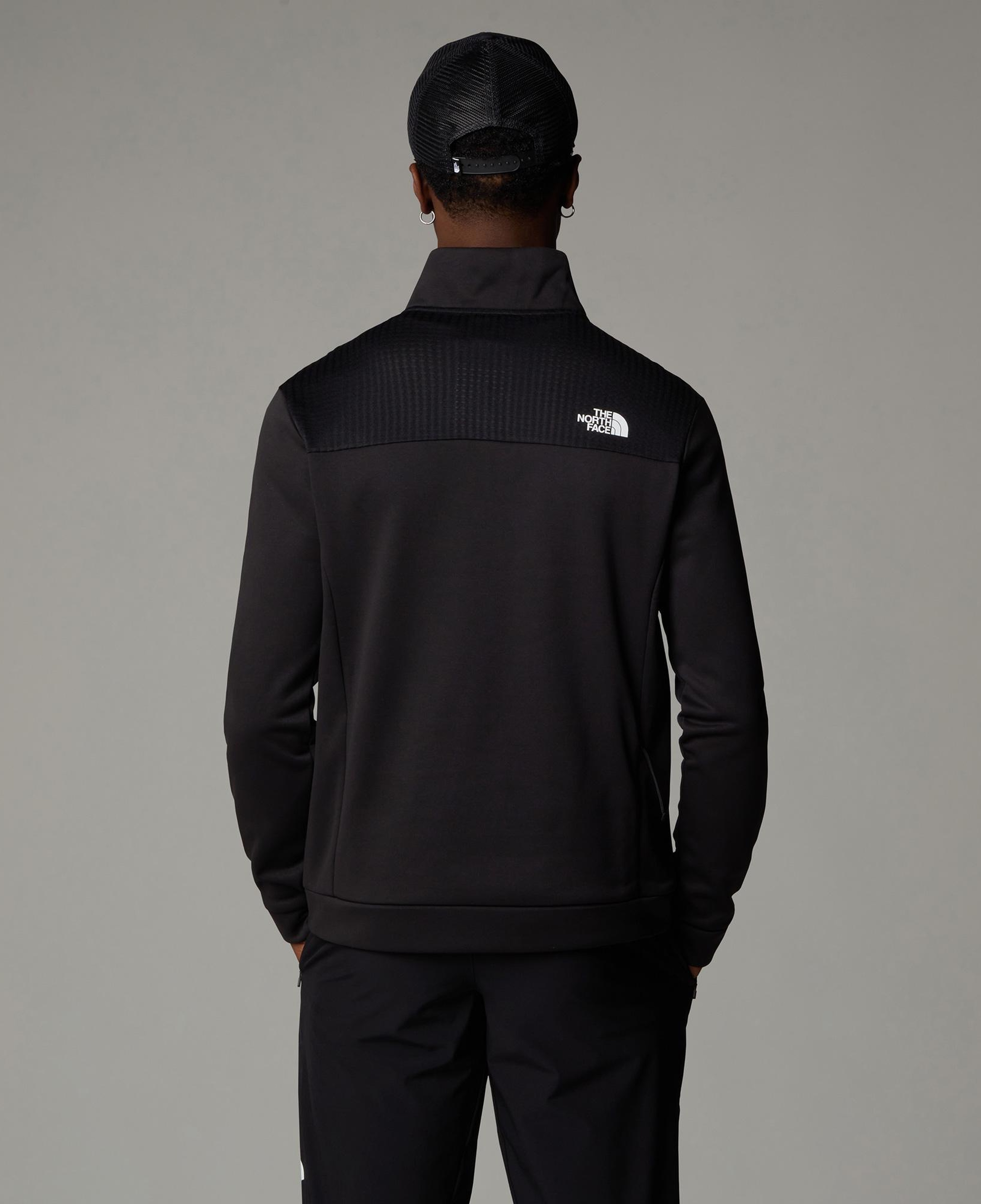 The North Face Ma Fleece 1/4 Zip Erkek Siyah Outdoor Gömlek