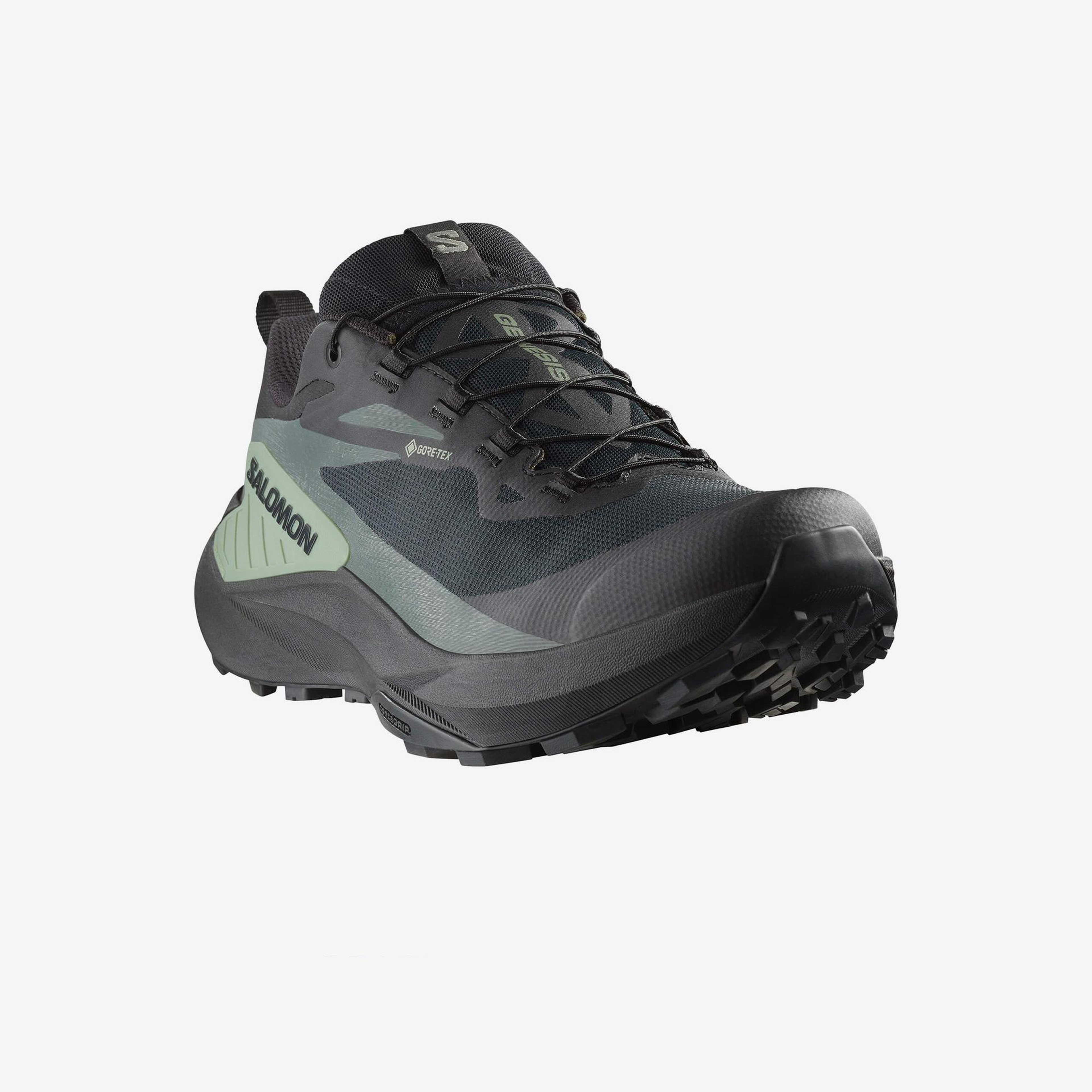 Salomon Genesis Gore-Tex Erkek Siyah Koşu Ayakkabısı