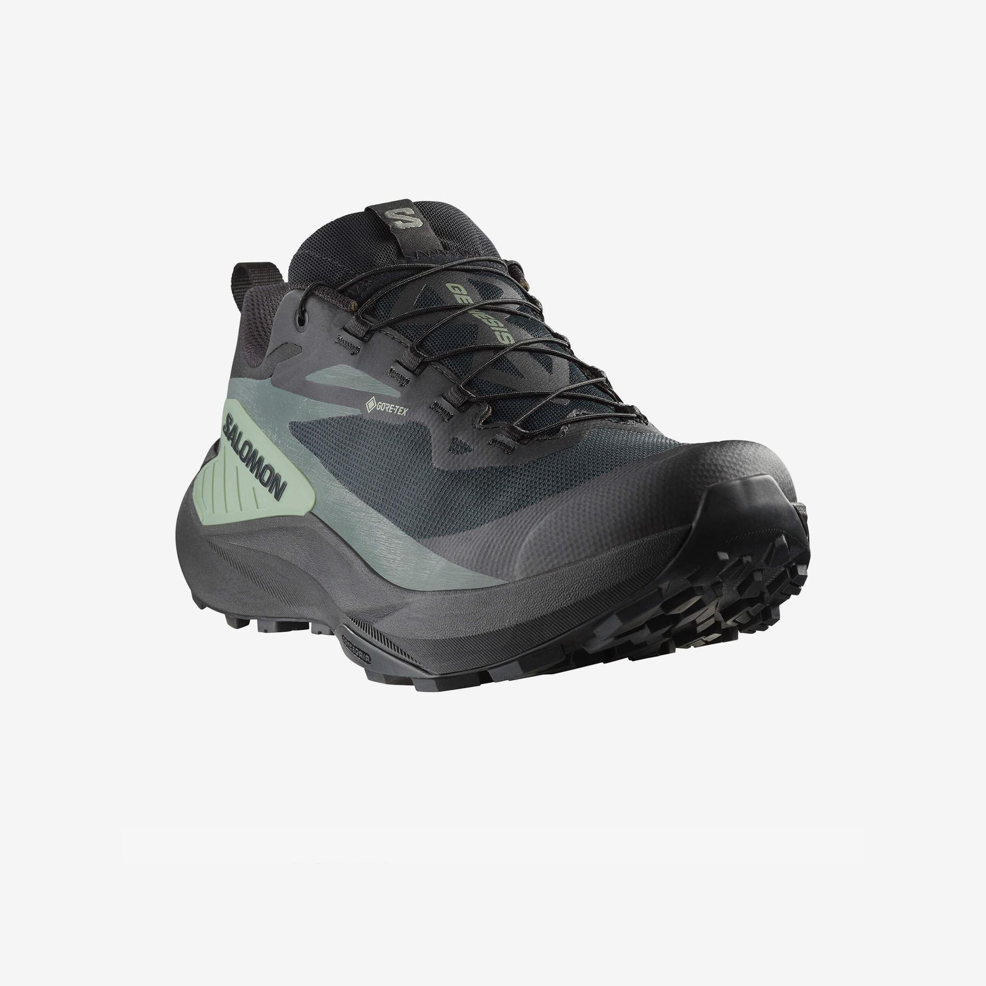 Salomon Genesis Gore-Tex Erkek Siyah Koşu Ayakkabısı