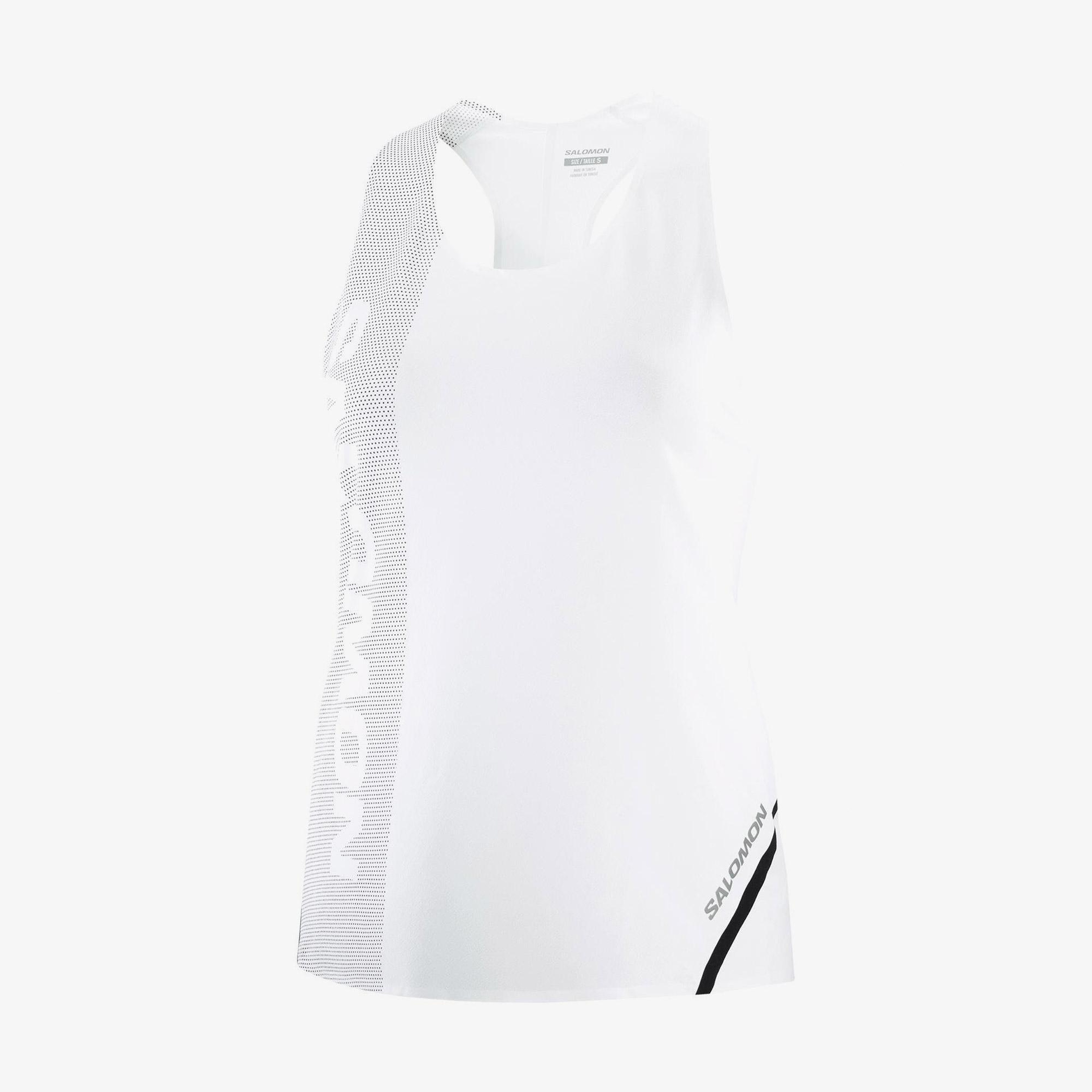 Salomon S/Lab Speed Singlet  Kadın Beyaz T-Shirt