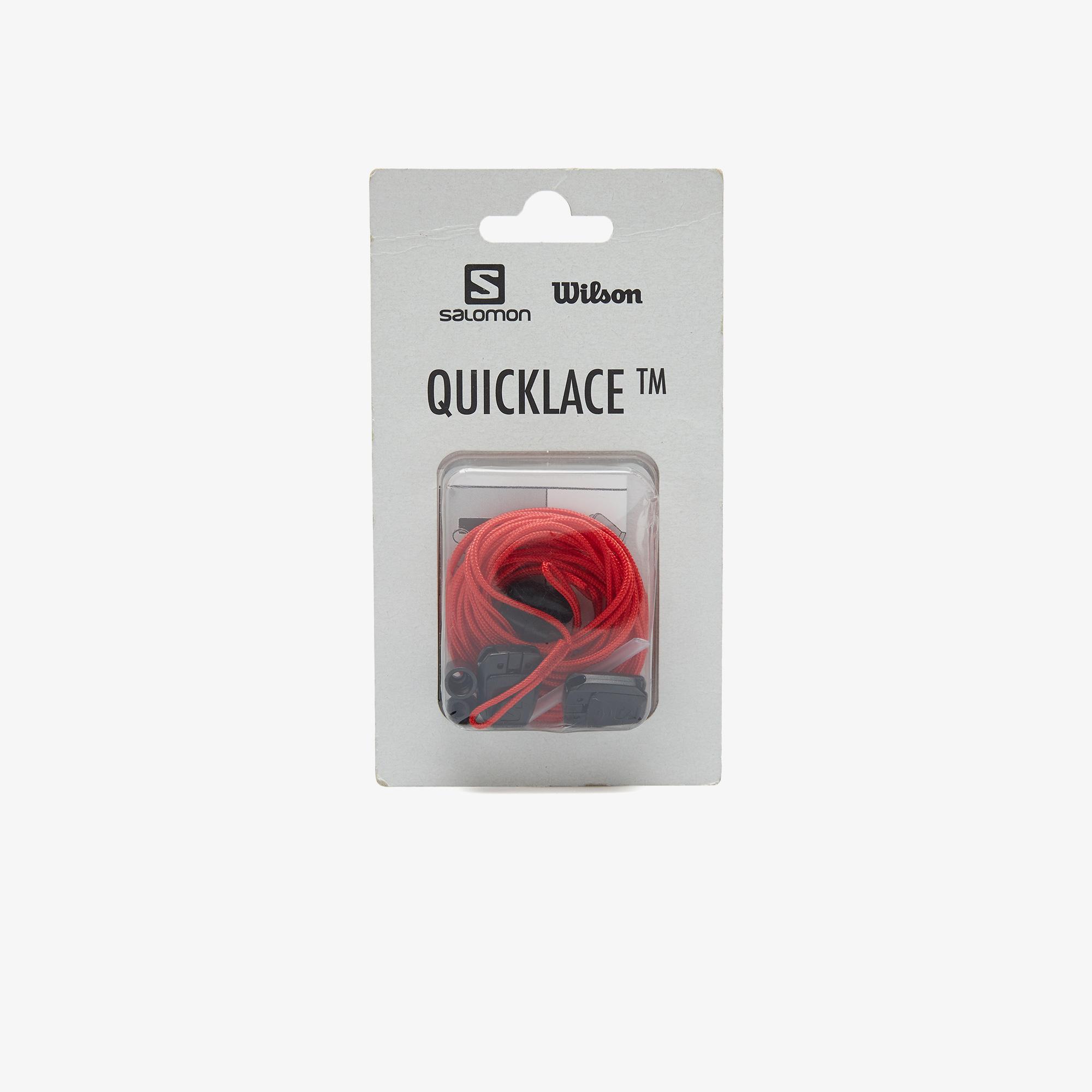 Salomon Quiklace Kit Unisex Kırmızı Bağcık