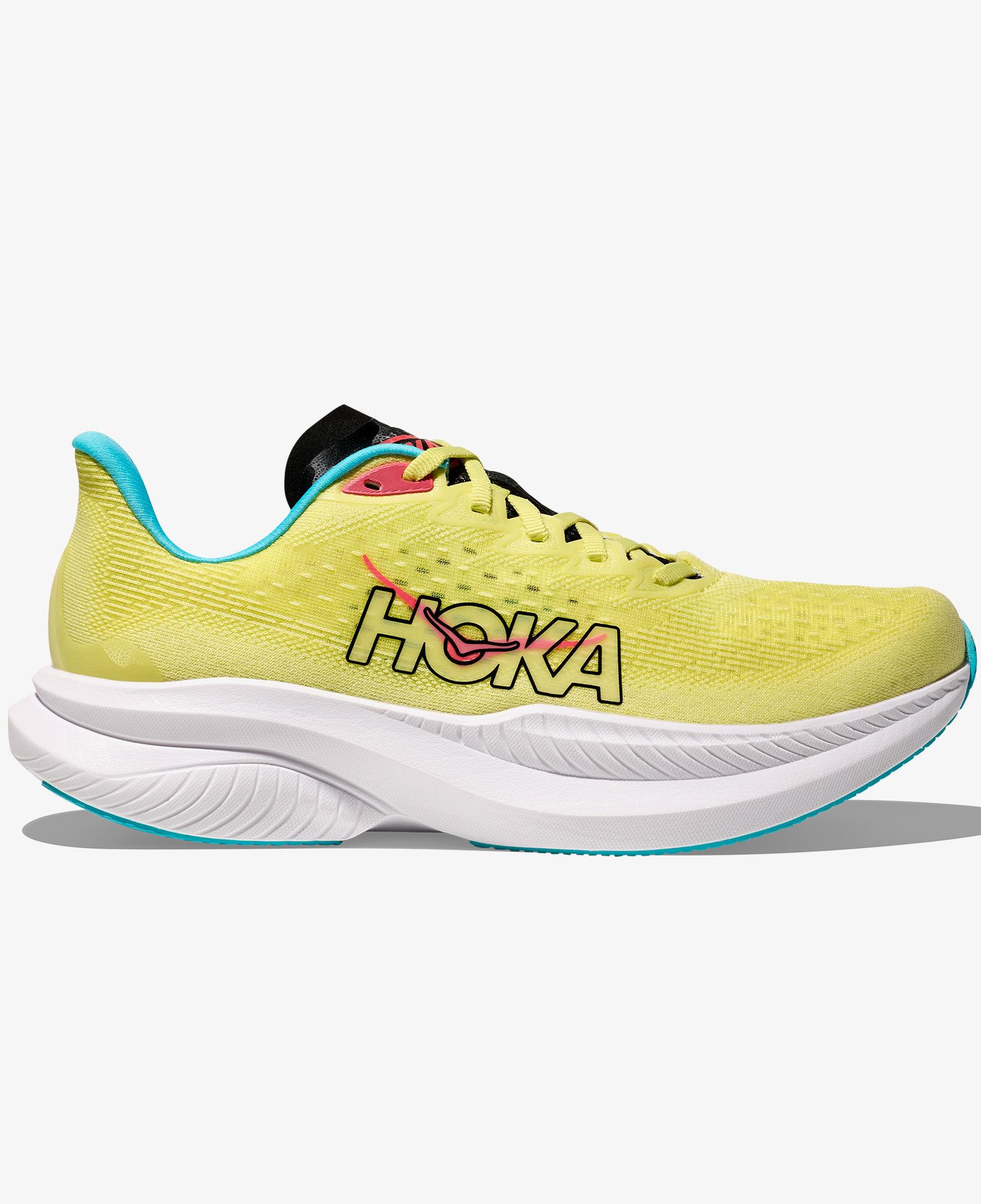 Hoka Mach 6 Erkek Sarı Yol Koşu Ayakkabısı