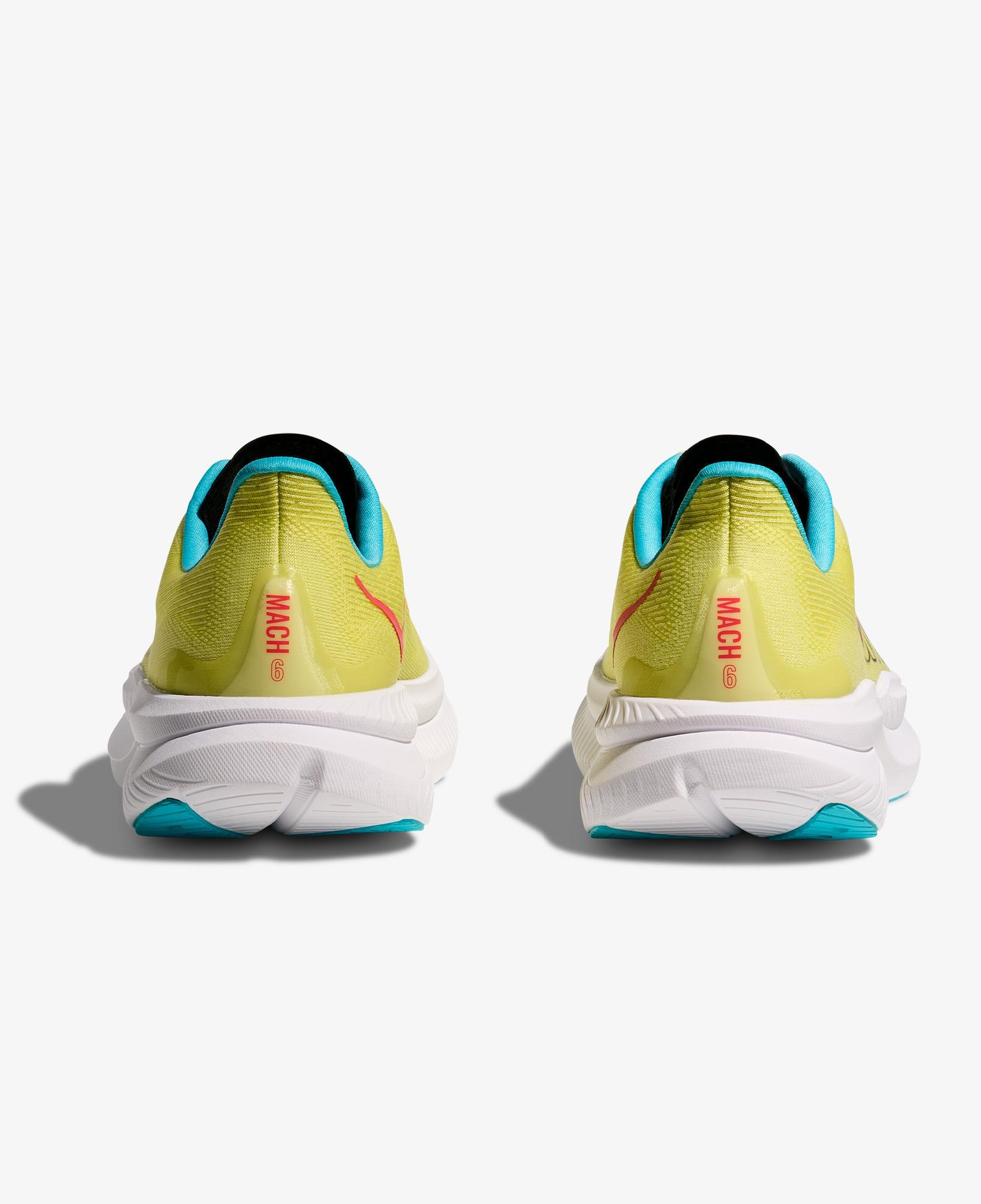 Hoka Mach 6 Erkek Sarı Yol Koşu Ayakkabısı