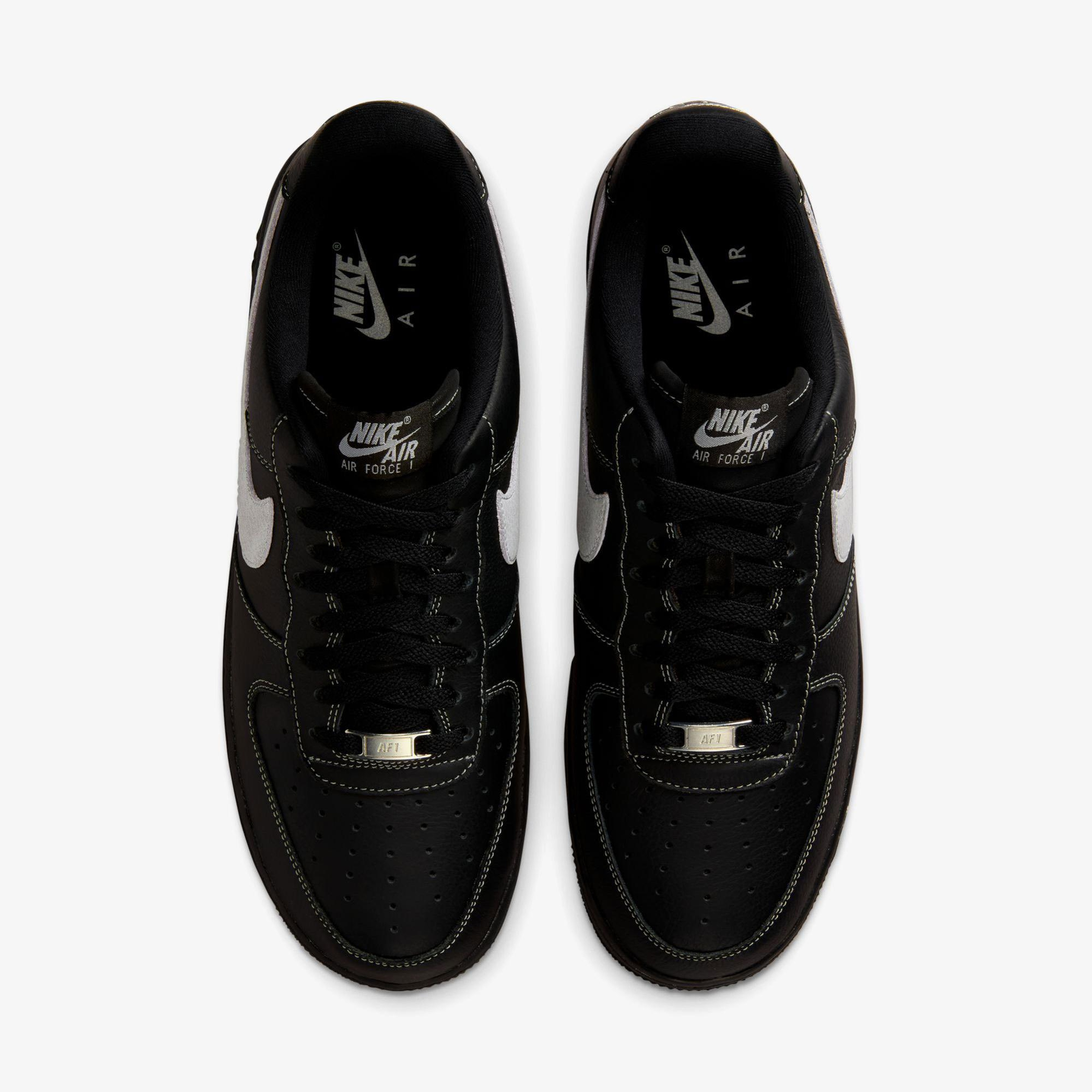 Nike Air Force 1 '07 LV8 Erkek Siyah Spor Ayakkabı