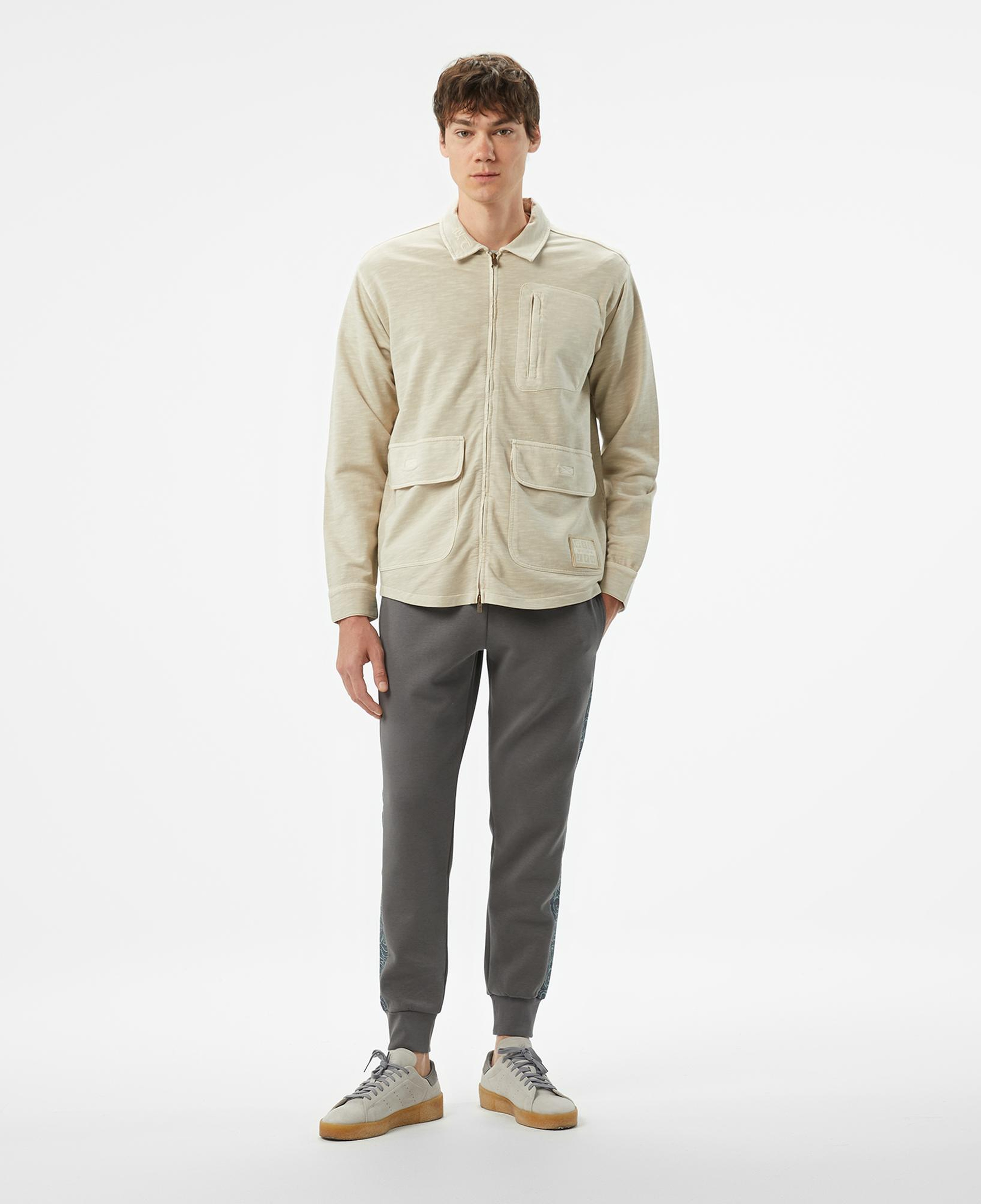 UNITED4 Erkek Gri Gömlek