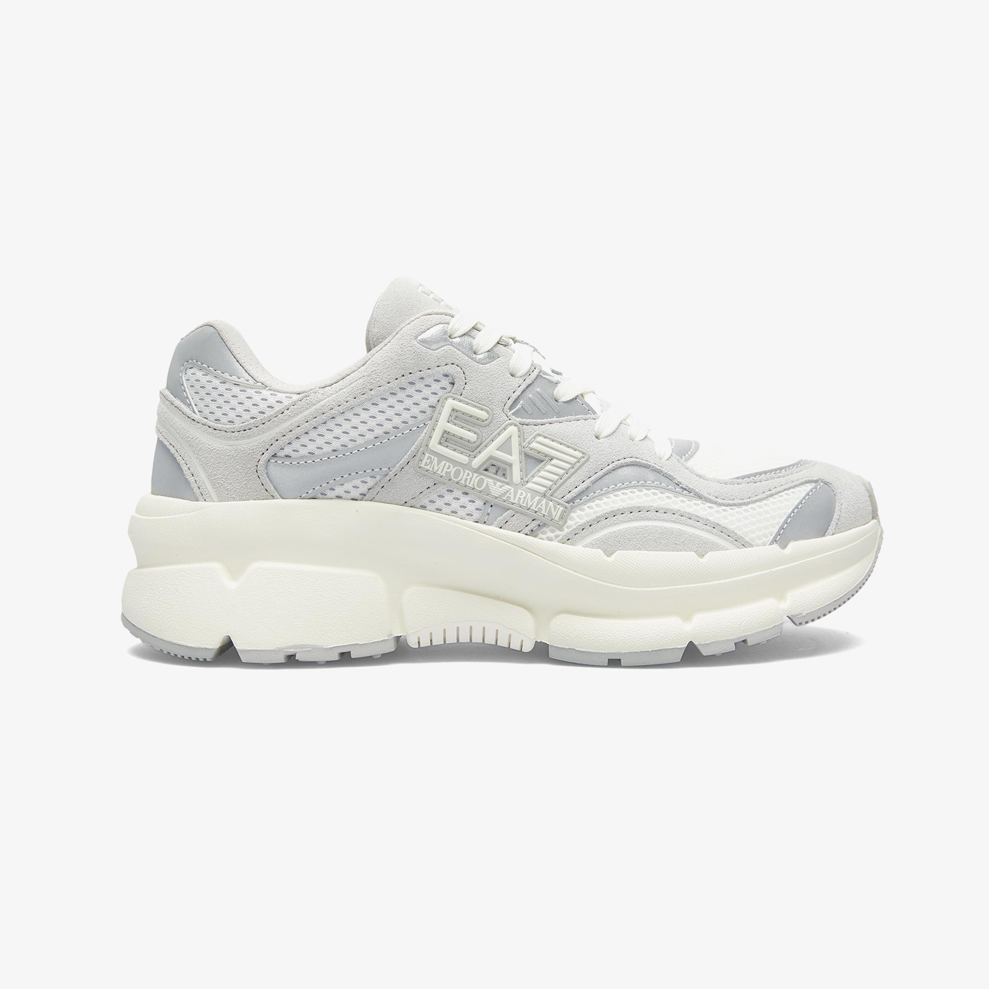 Emporio Armani Erkek Gri Sneaker