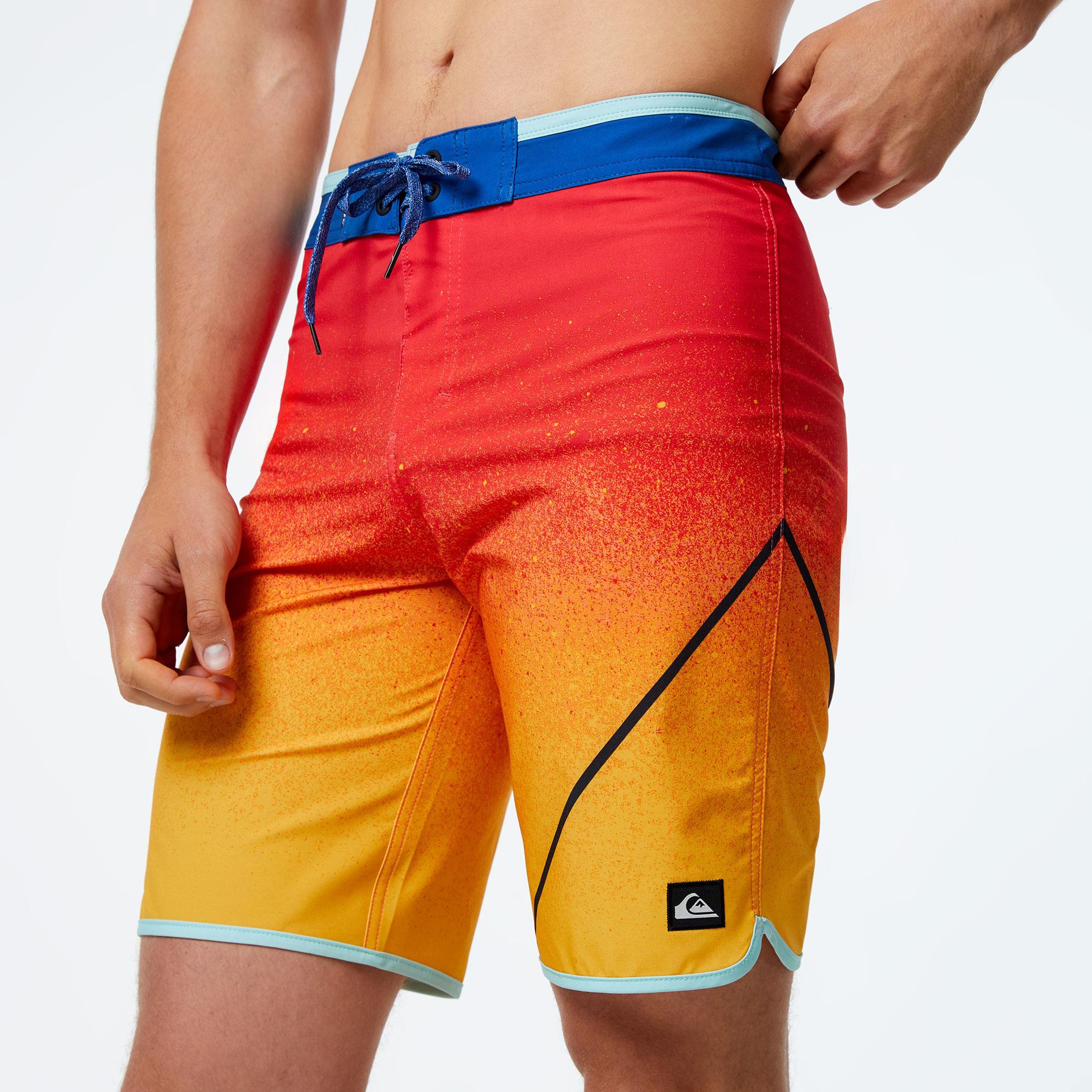 Quiksilver Surf Silk New Wave 20 Erkek Turuncu Deniz Şortu