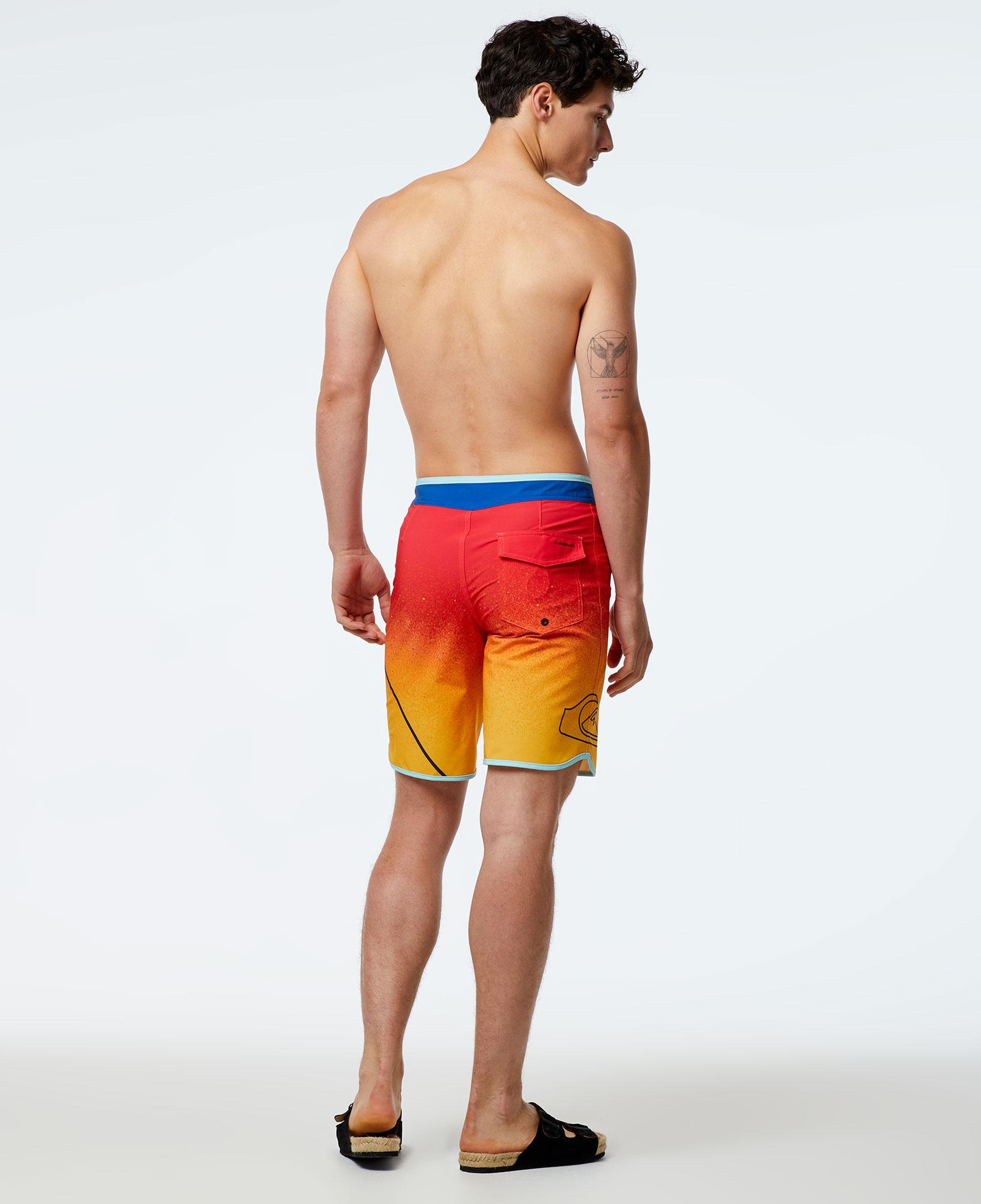 Quiksilver Surf Silk New Wave 20 Erkek Turuncu Deniz Şortu