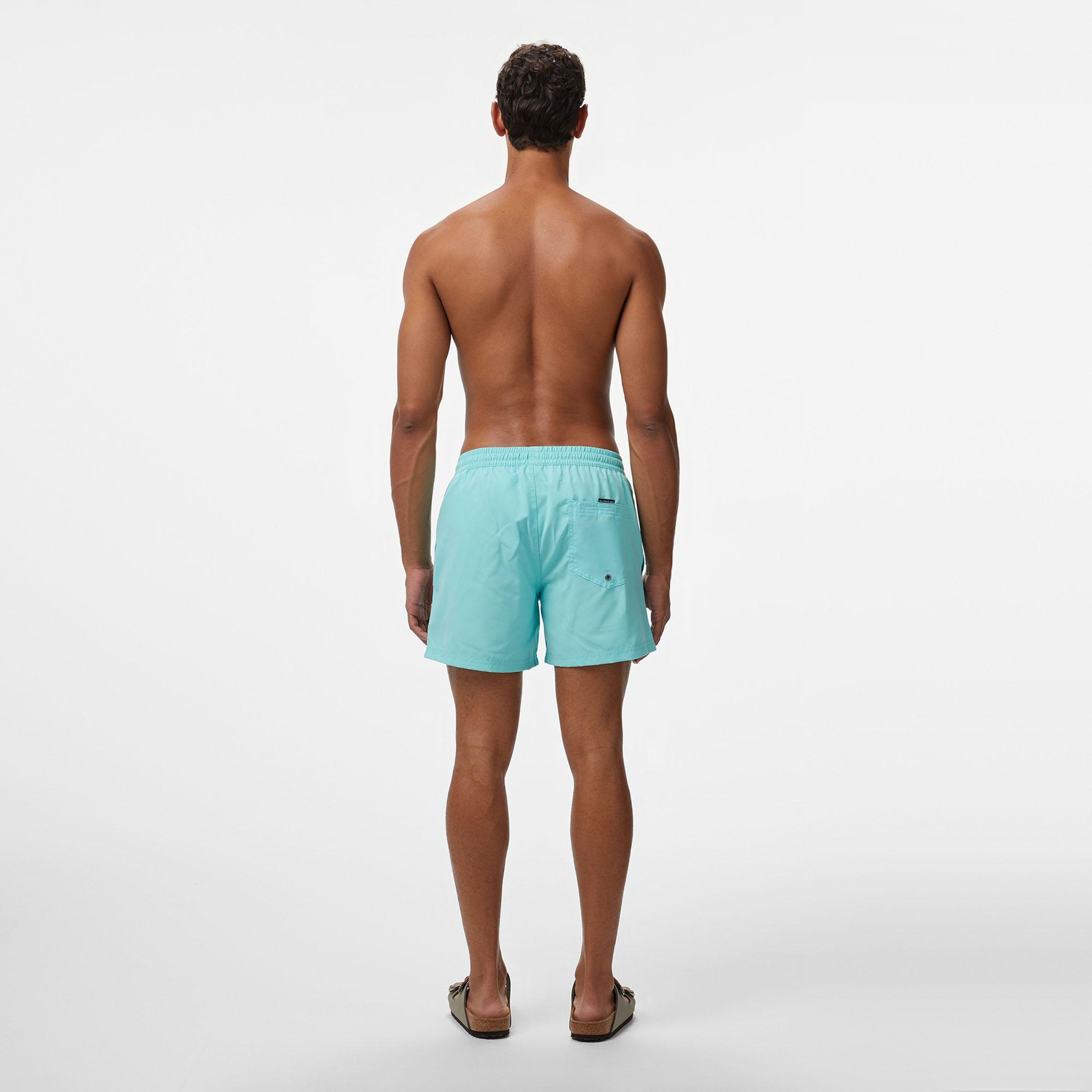 Quiksilver Everyday Solid Volley 15 Erkek Mavi Deniz Şortu