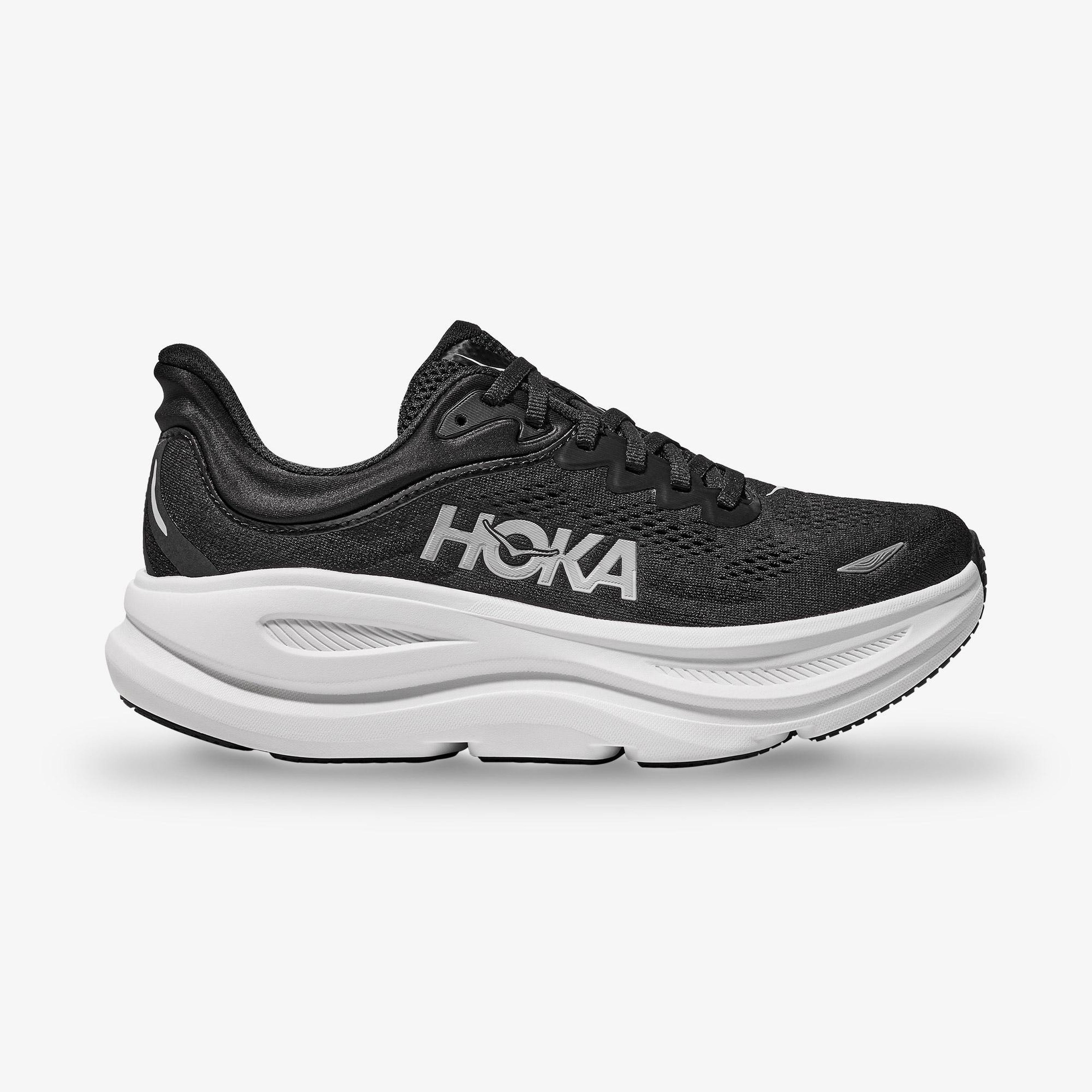 Hoka Bondi 9 Erkek Siyah Yol Koşu Ayakkabısı