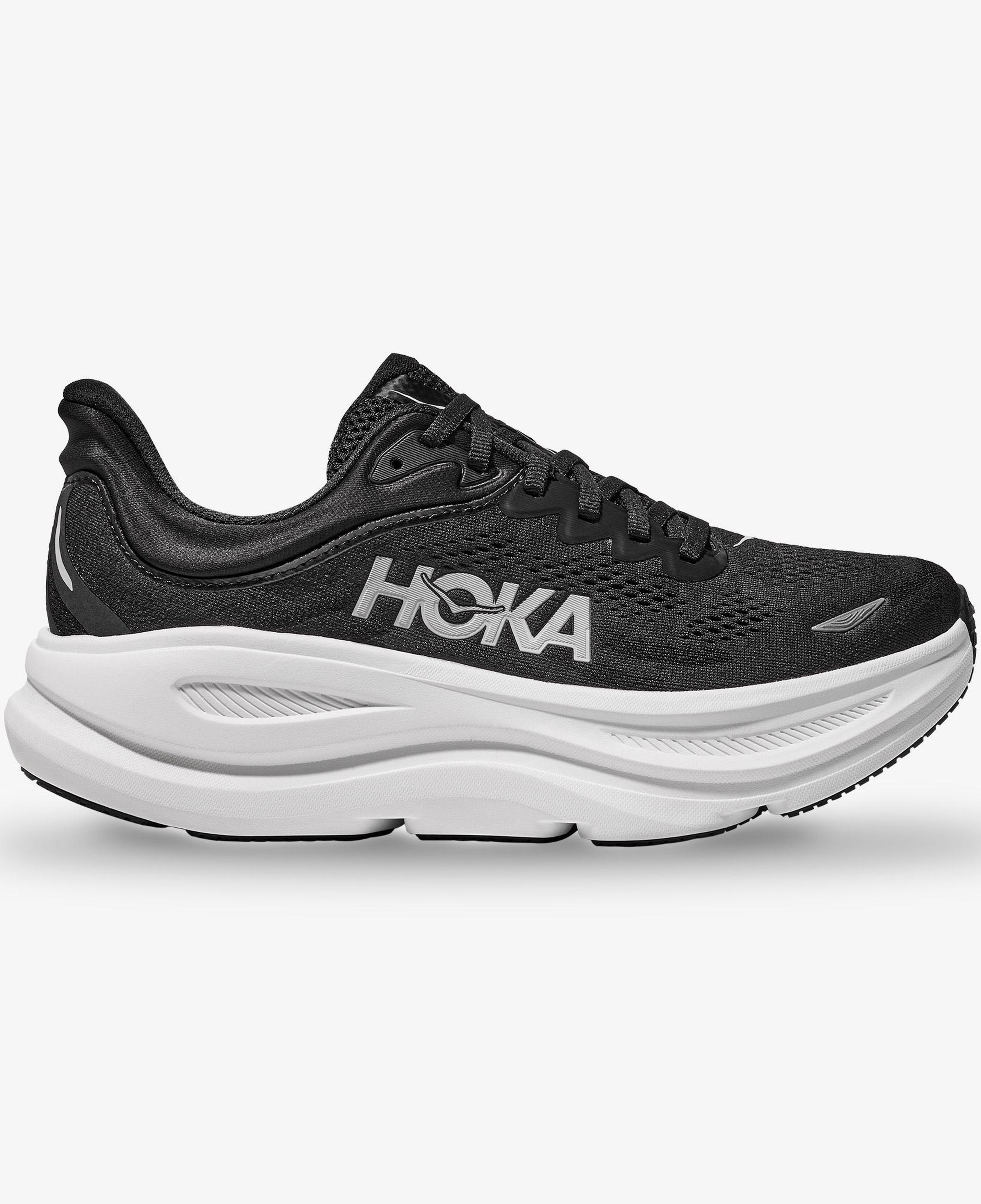Hoka Bondi 9 Erkek Siyah Yol Koşu Ayakkabısı