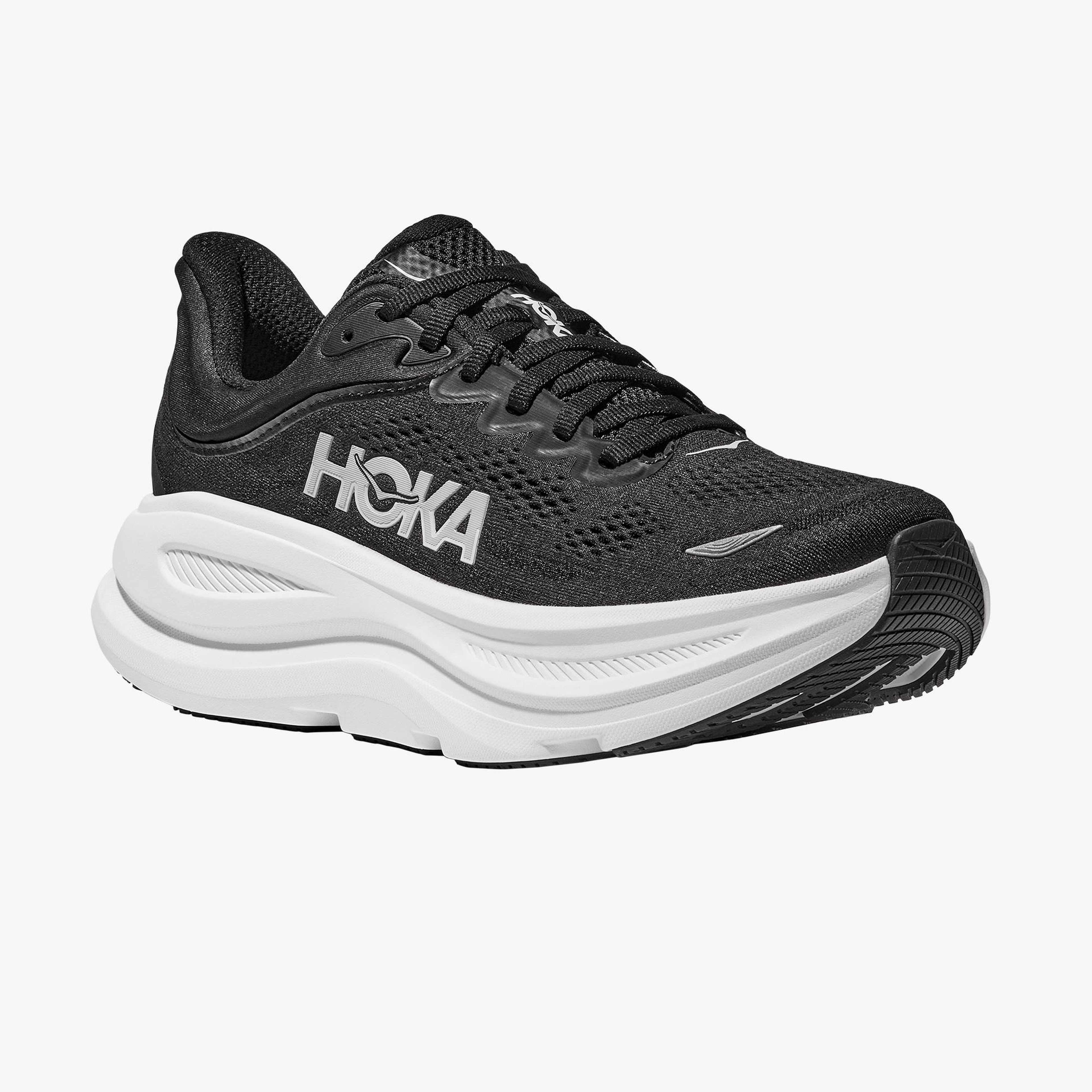 Hoka Bondi 9 Erkek Siyah Yol Koşu Ayakkabısı